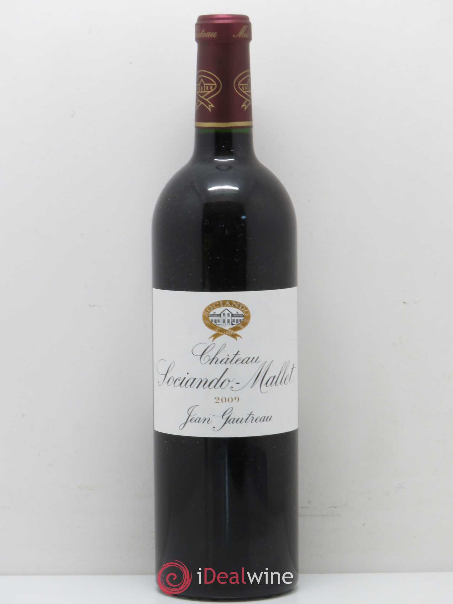 Château Sociando Mallet 2009 - Lot de 1 bouteille - 0