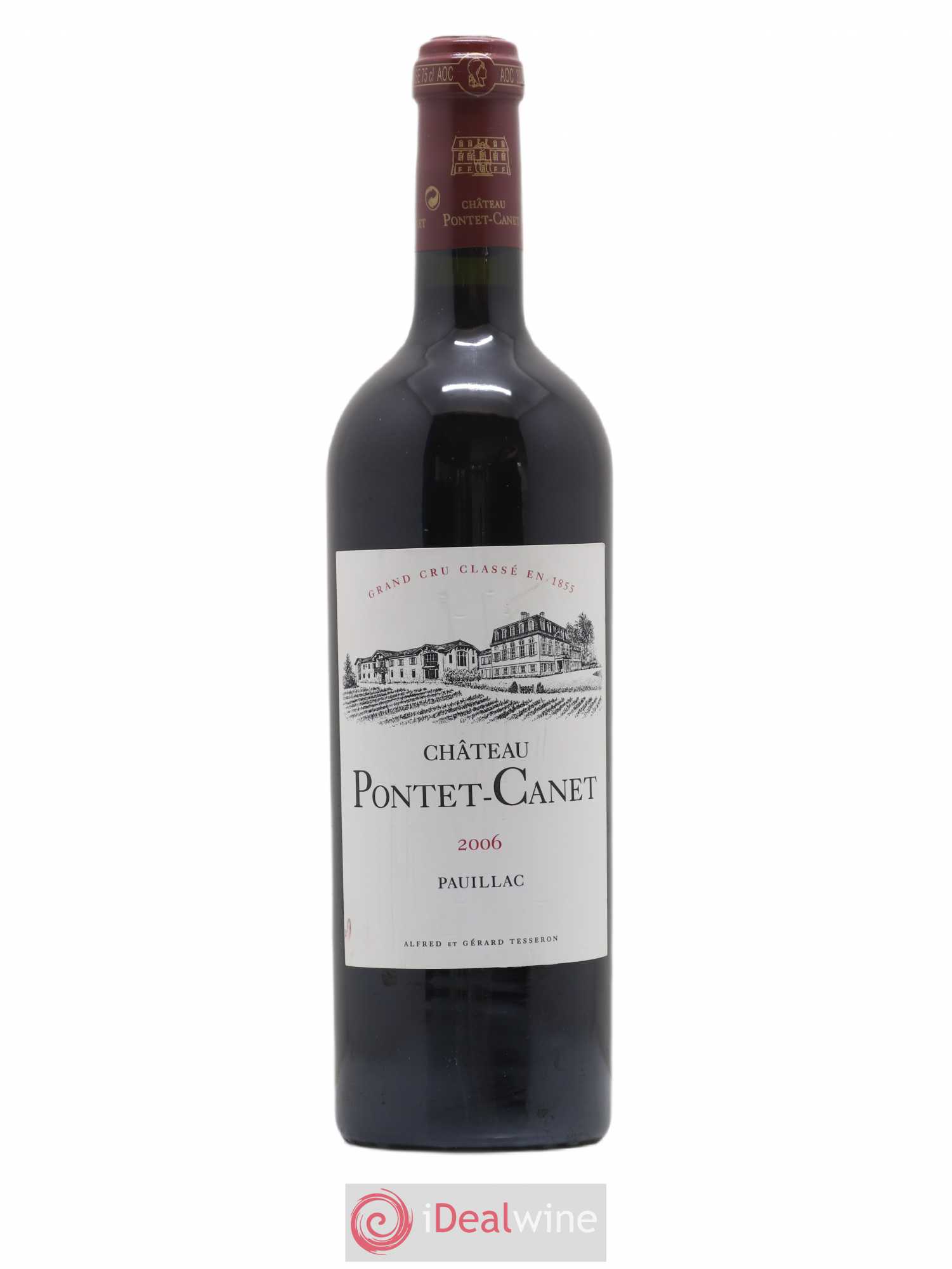 Château Pontet Canet 5ème Grand Cru Classé 2006 - Lot de 1 bouteille - 0
