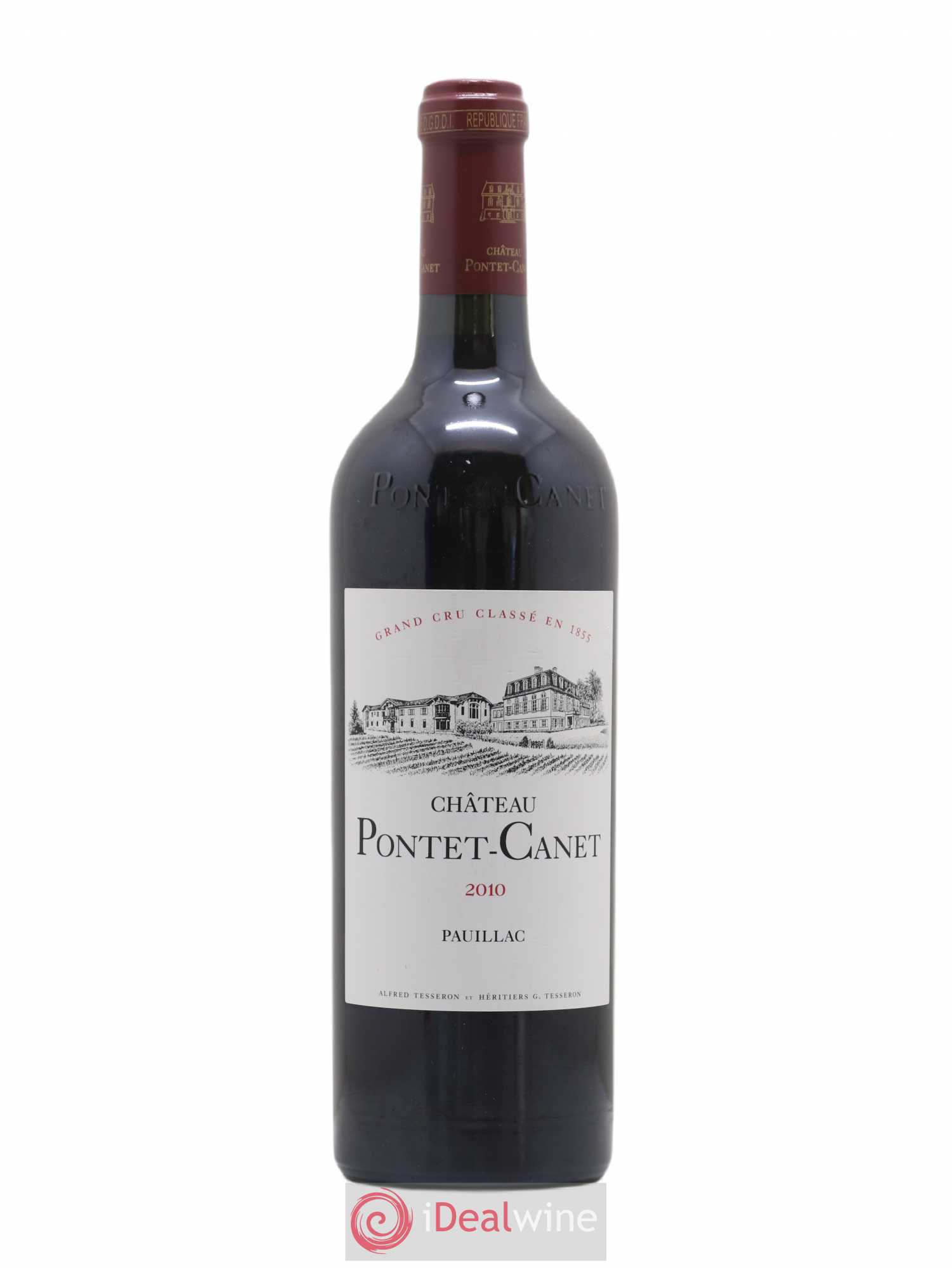 Château Pontet Canet 5ème Grand Cru Classé 2010 - Lot de 1 bouteille - 0