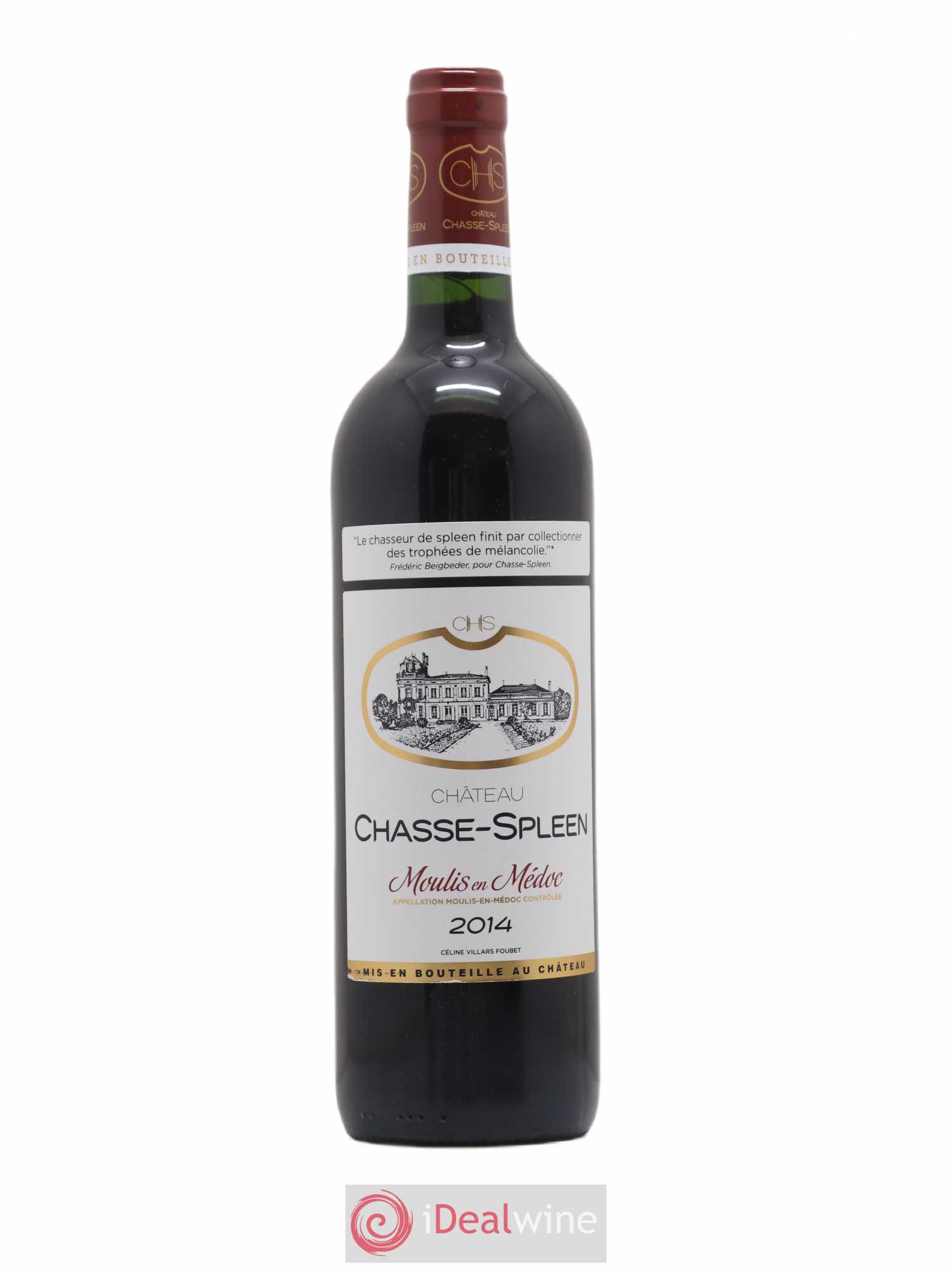 Château Chasse Spleen 2014 - Lot de 1 bouteille - 0