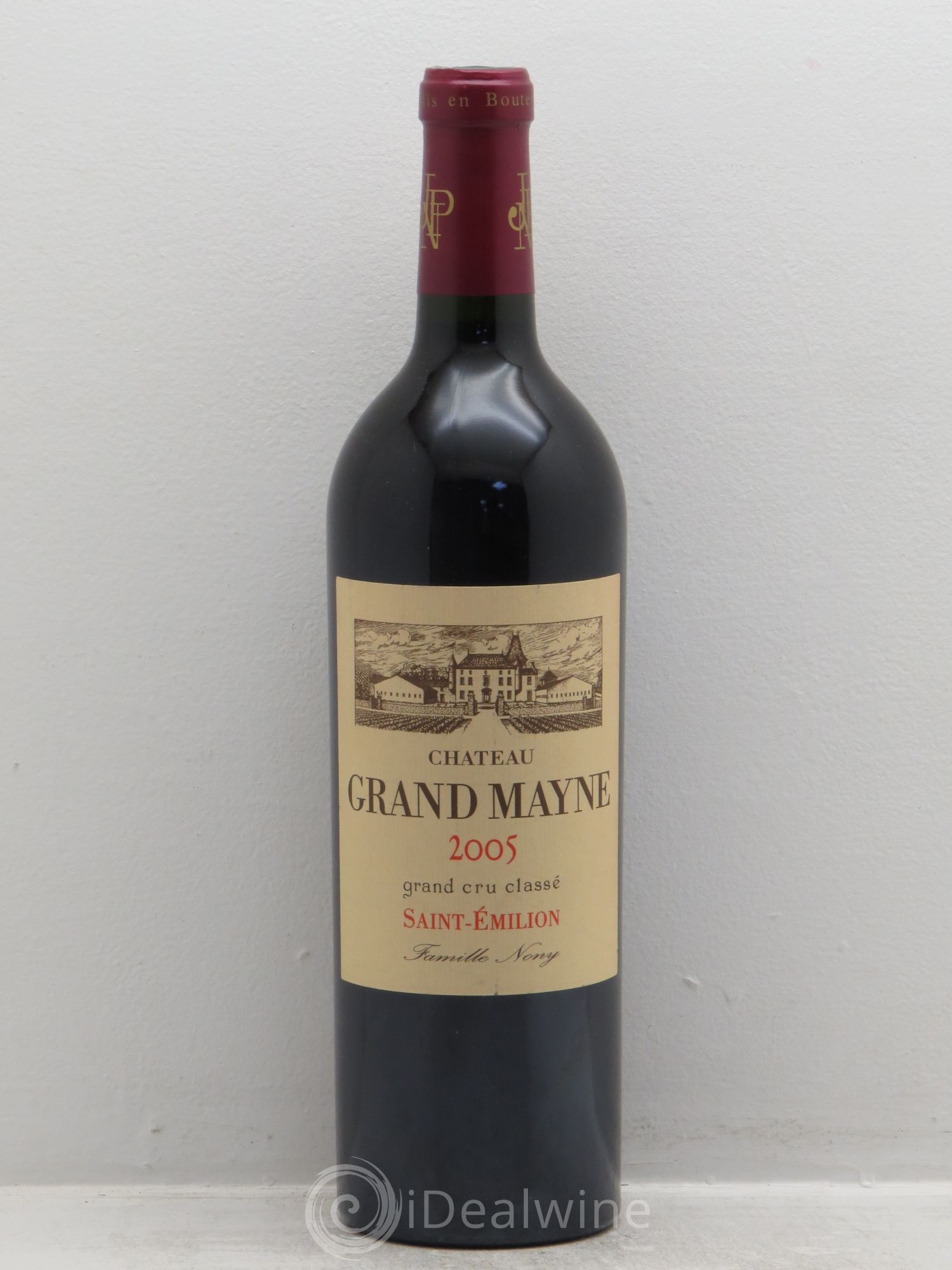 Château Grand Mayne Grand Cru Classé 2005 - Lot de 1 bouteille - 0