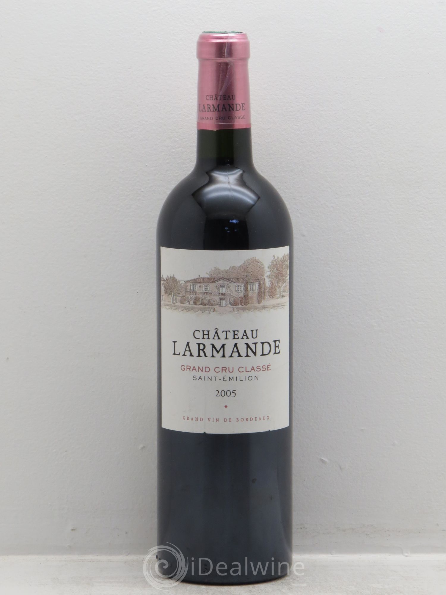 Château Larmande Grand Cru Classé 2005 - Lot de 1 bouteille - 0