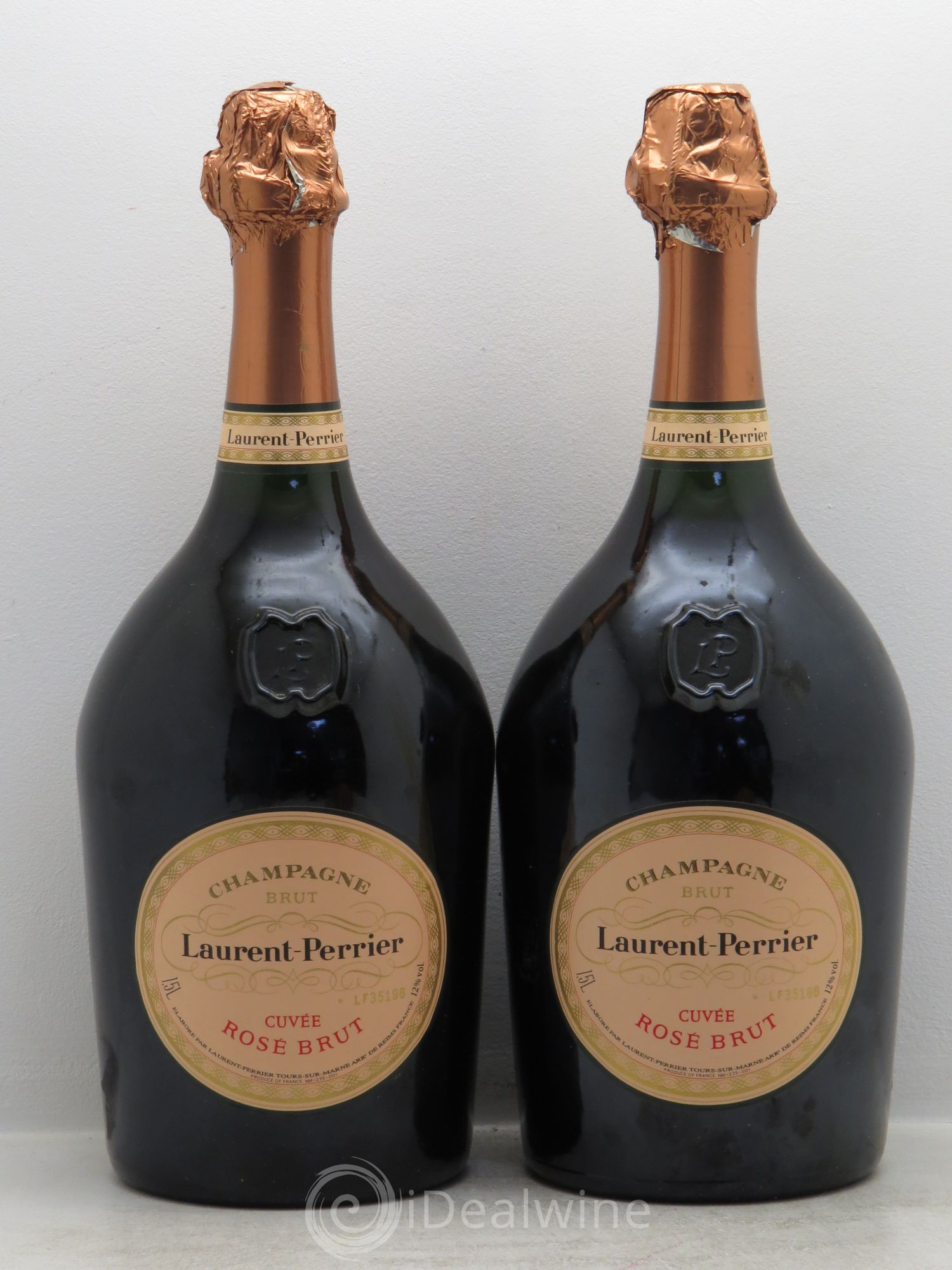Rosé Brut Laurent Perrier - Lot de 2 magnums - 0