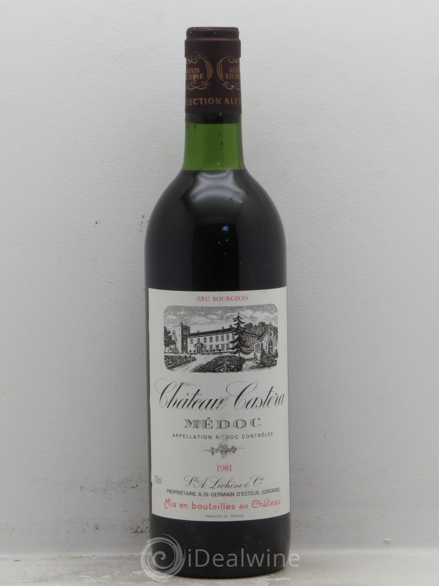 Château Castera Cru Bourgeois (sans prix de réserve) 1981 - Lot de 1 bouteille - 0