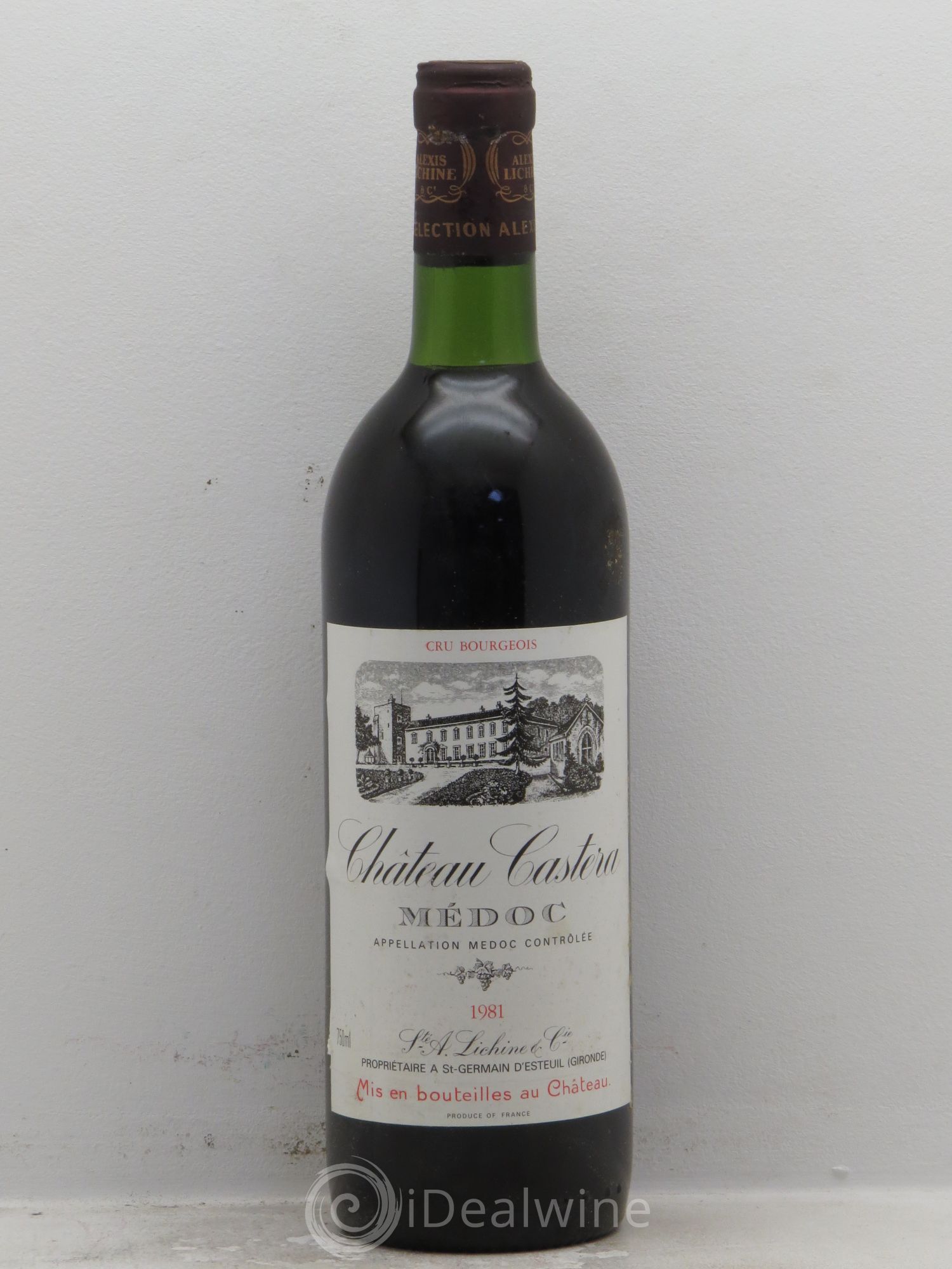 Château Castera Cru Bourgeois (sans prix de réserve) 1981 - Lot de 1 bouteille - 0