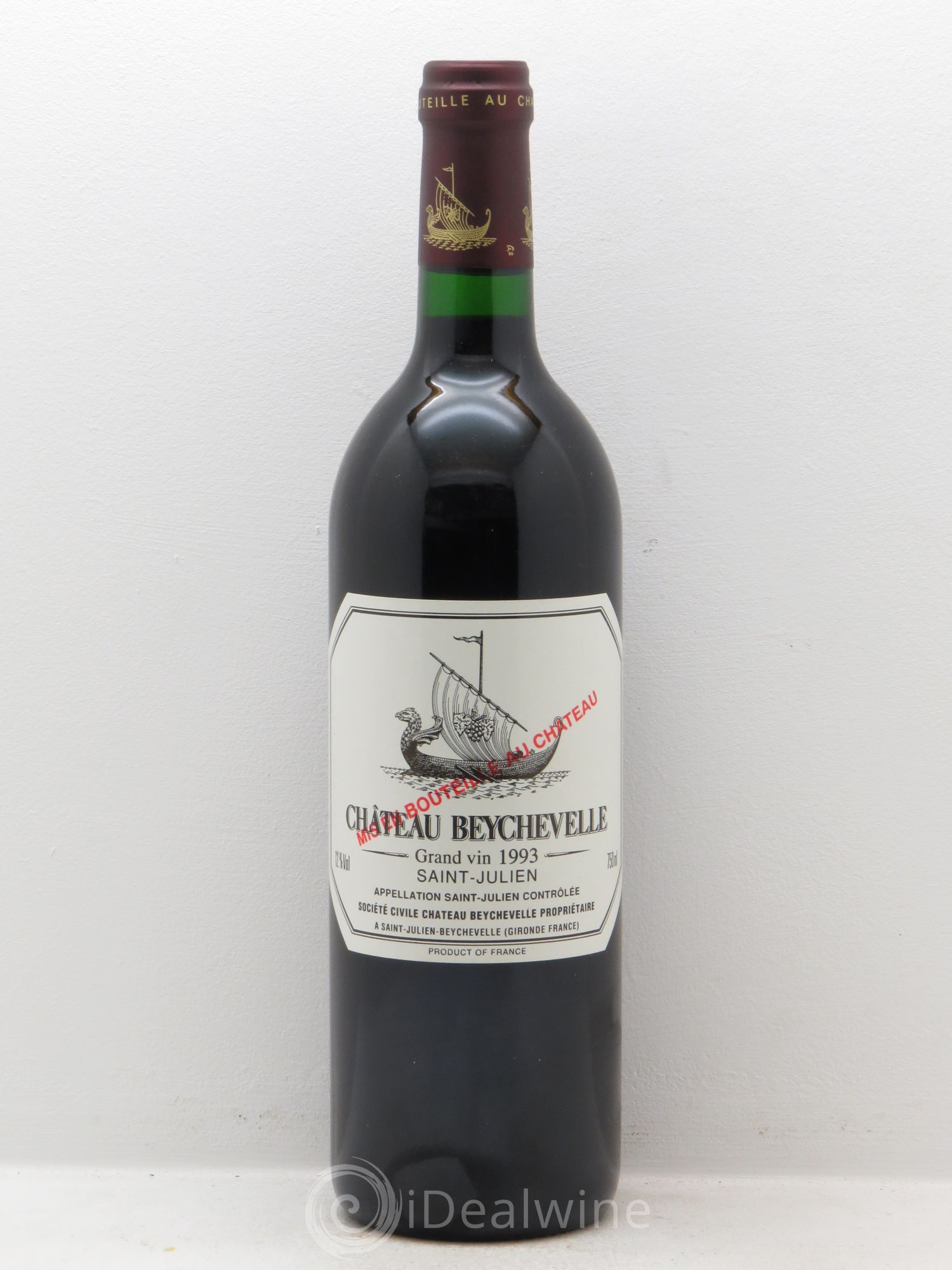 Château Beychevelle 4ème Grand Cru Classé 1993 - Lot de 1 bouteille - 0