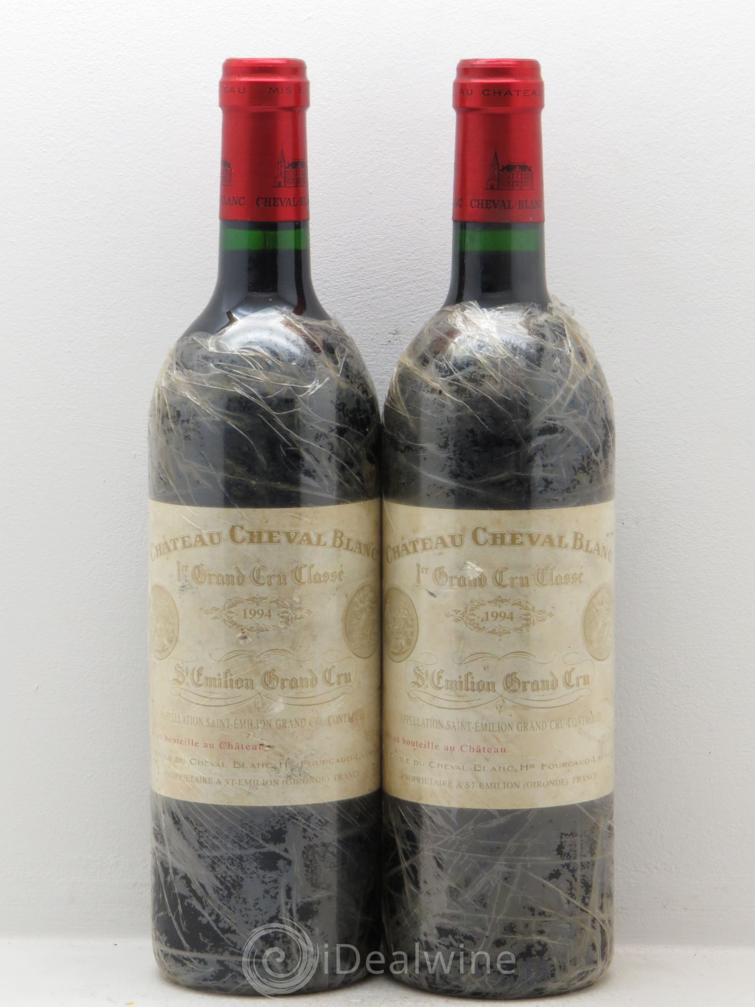 Château Cheval Blanc 1er Grand Cru Classé A 1994 - Lot de 2 bouteilles - 0