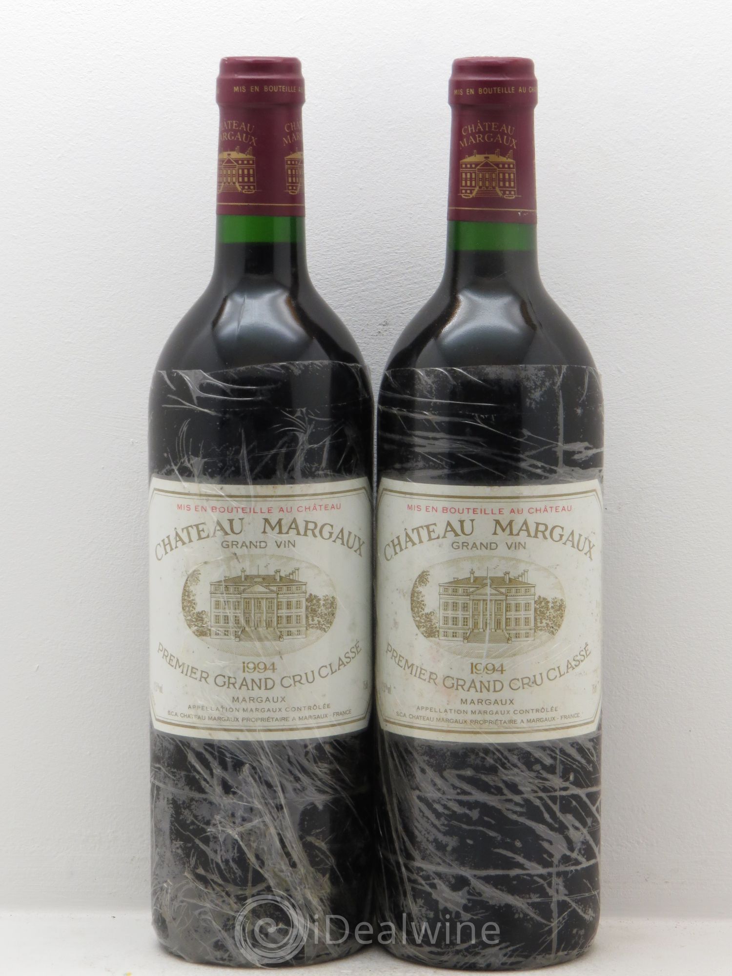 Château Margaux 1er Grand Cru Classé 1994 - Lot de 2 bouteilles - 0