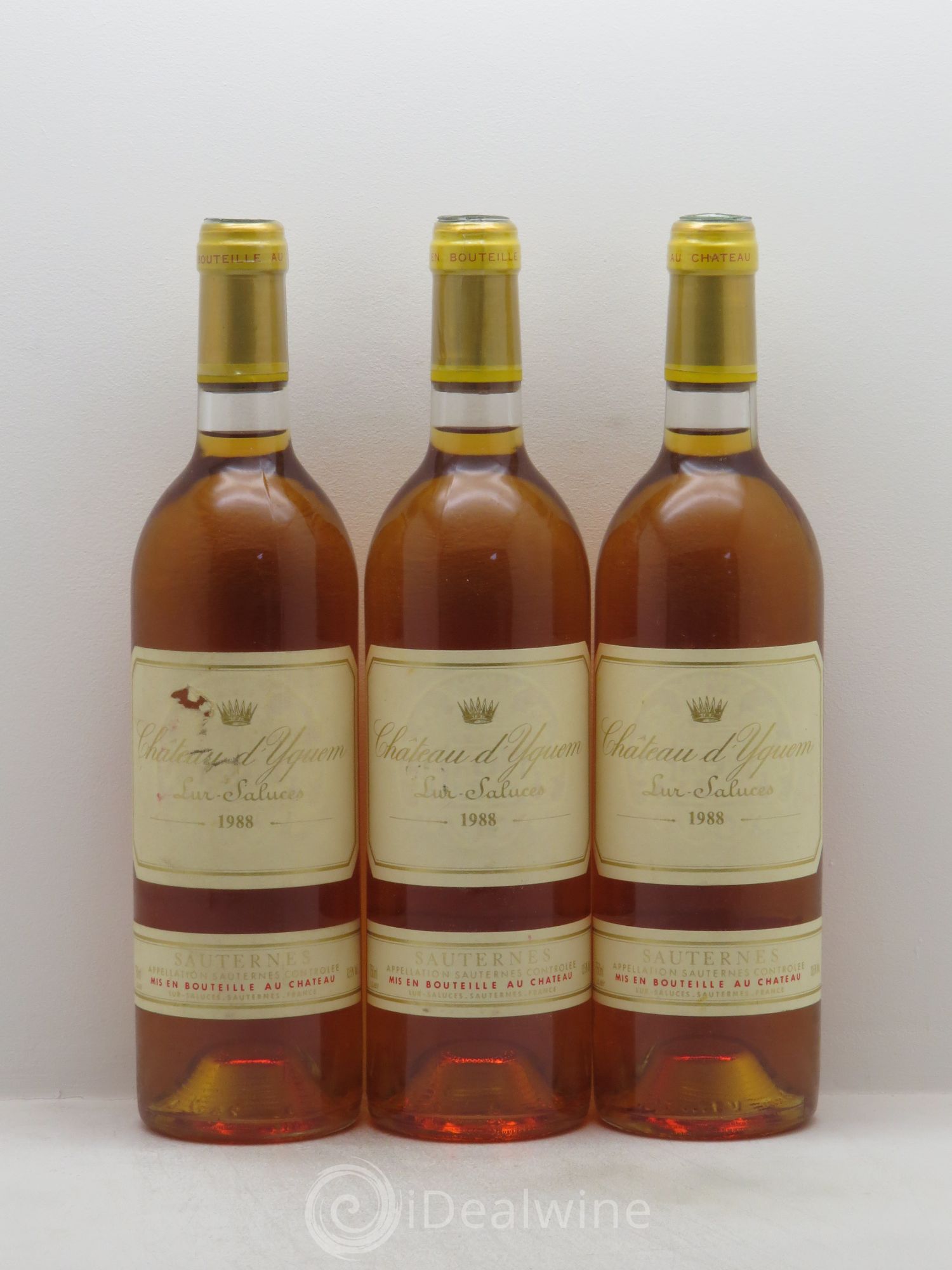 Château d' Yquem 1er Cru Classé Supérieur 1988 - Lotto di 6 bottiglie - 2