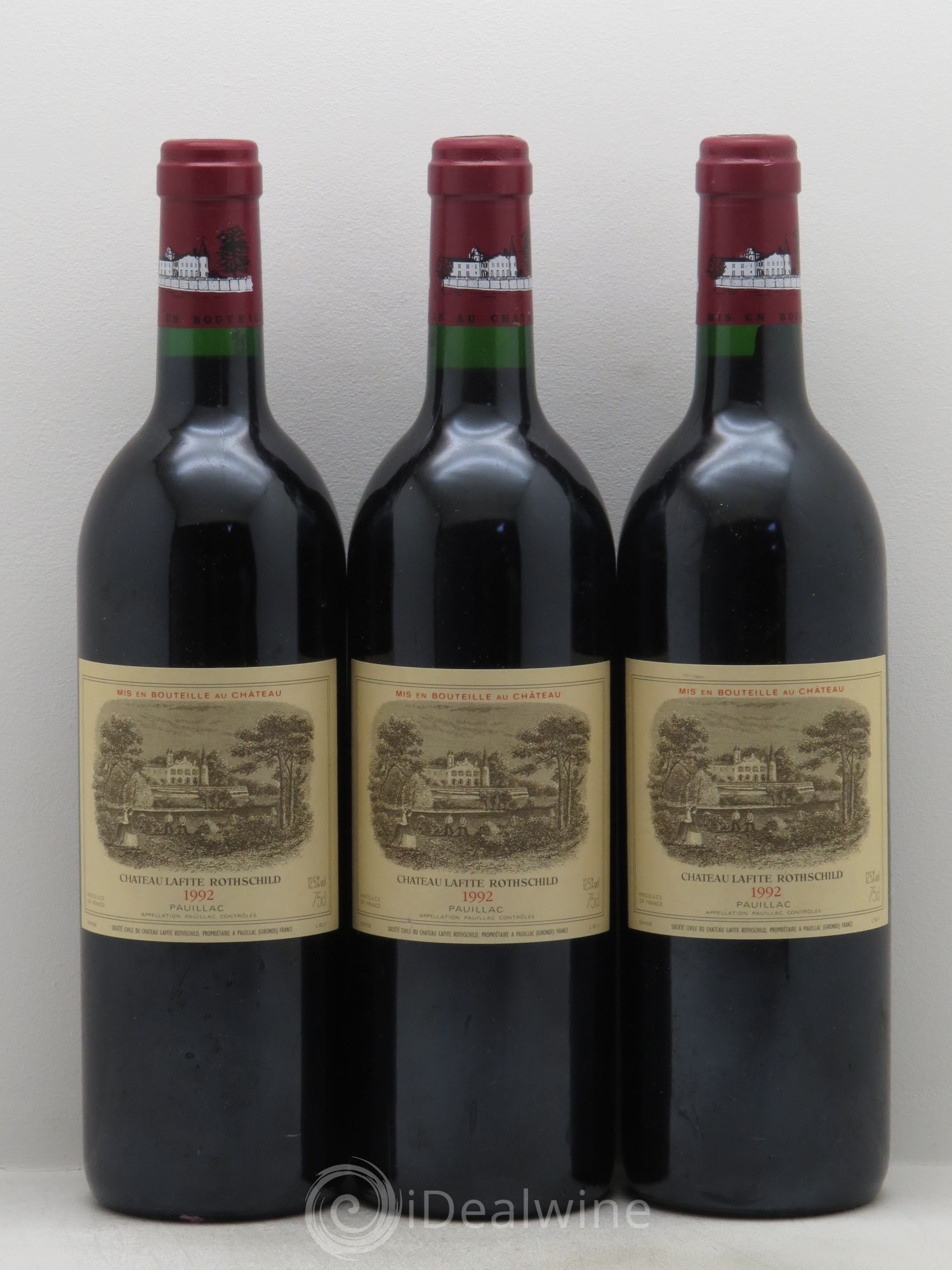 Château Lafite Rothschild 1er Grand Cru Classé 1992 - Lot de 6 bouteilles - 2