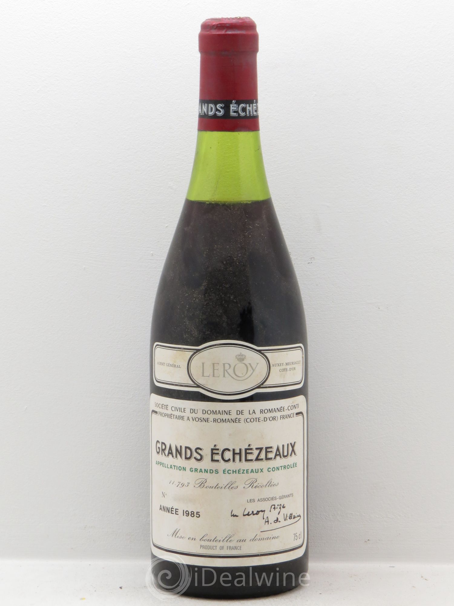 Grands-Echezeaux Grand Cru Domaine de la Romanée-Conti 1985 - Lot de 1 bouteille - 0