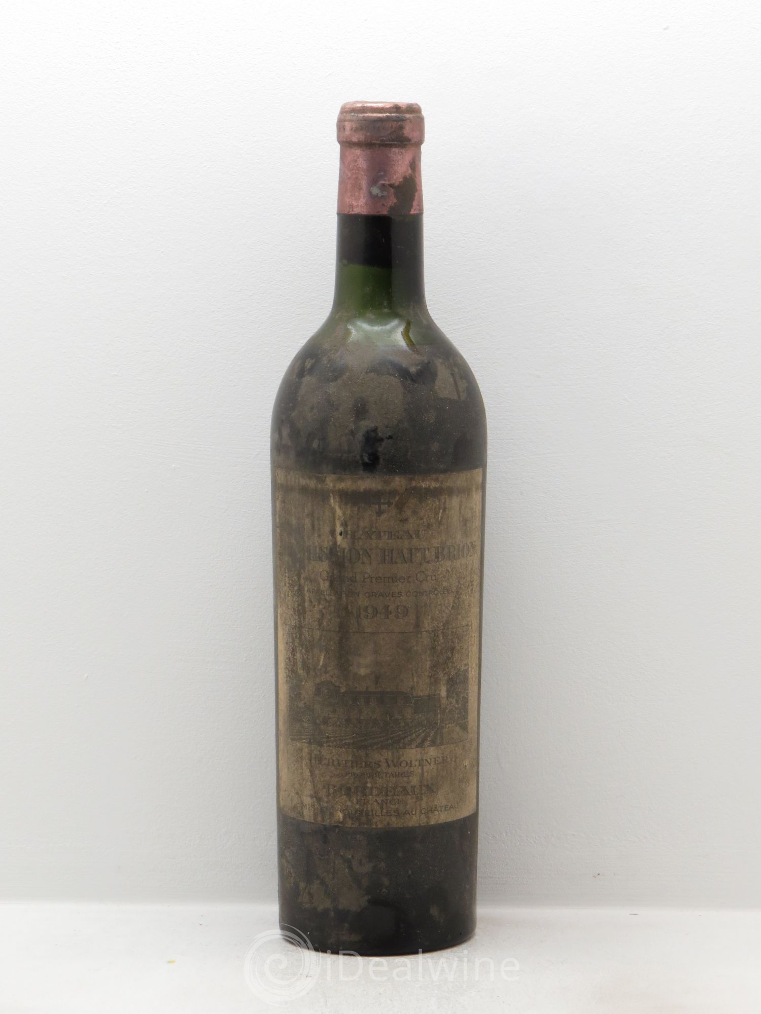 Château la Mission Haut-Brion Cru Classé de Graves 1949 - Lot de 1 bouteille - 0