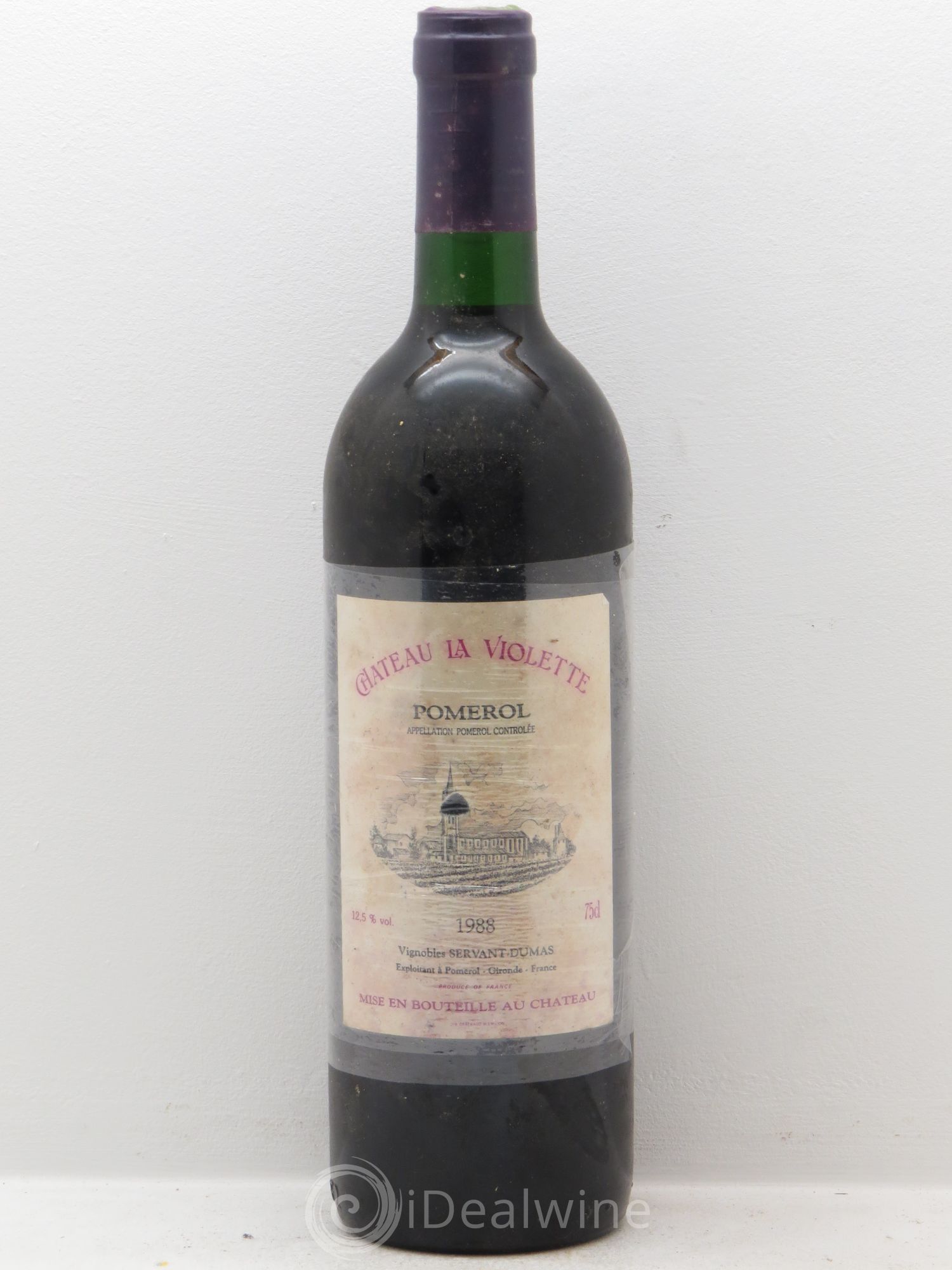 Château la Violette 1988 - Lot de 1 bouteille - 0
