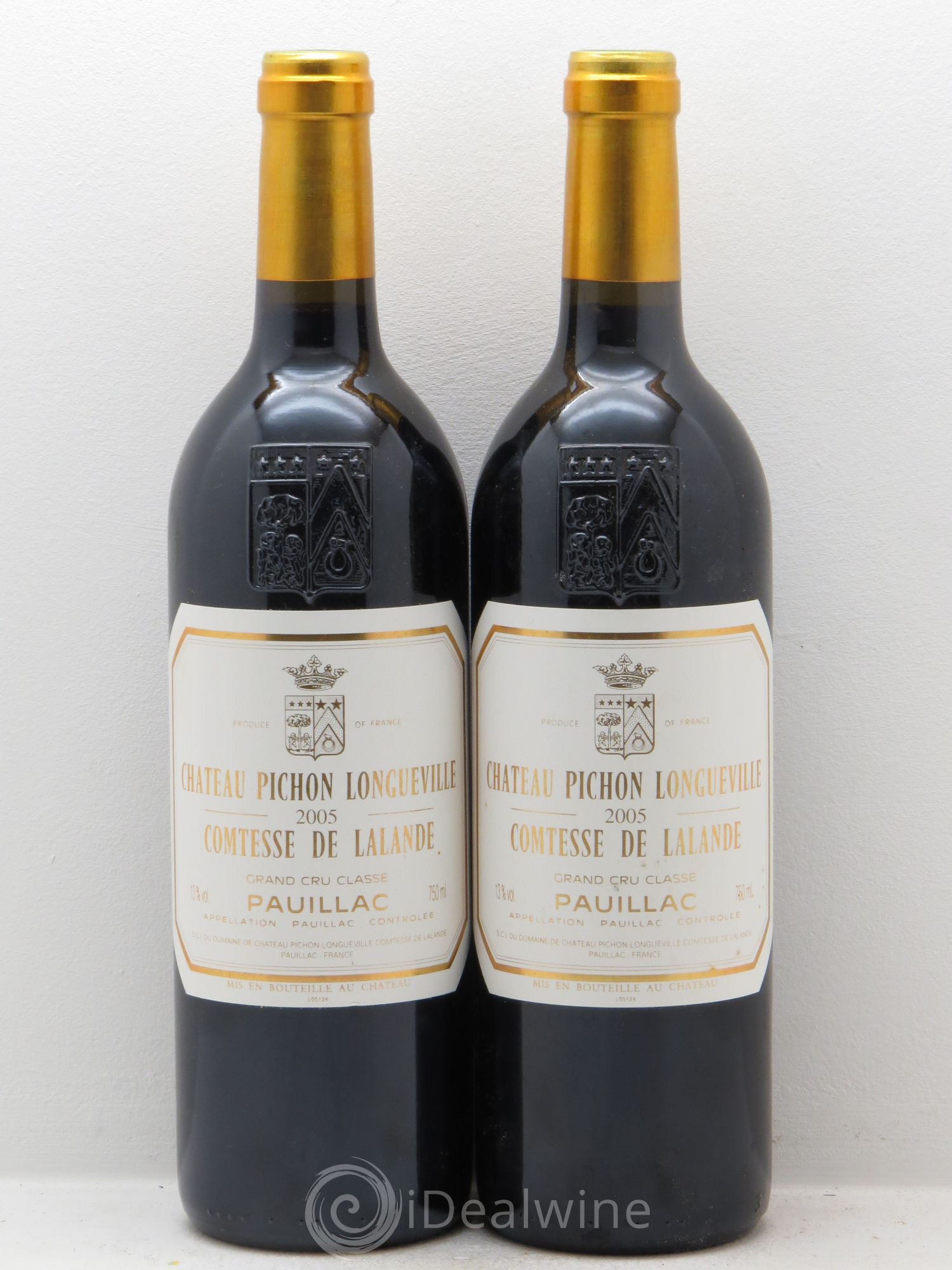 Château Pichon Longueville Comtesse de Lalande 2ème Grand Cru Classé 2005 - Lot de 2 bouteilles - 0