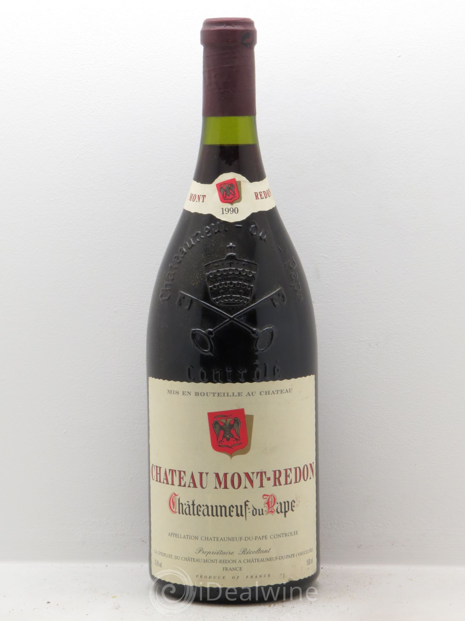Châteauneuf-du-Pape Château Mont-Redon Famille Abeille-Fabre 1990 - Lot de 1 magnum - 0