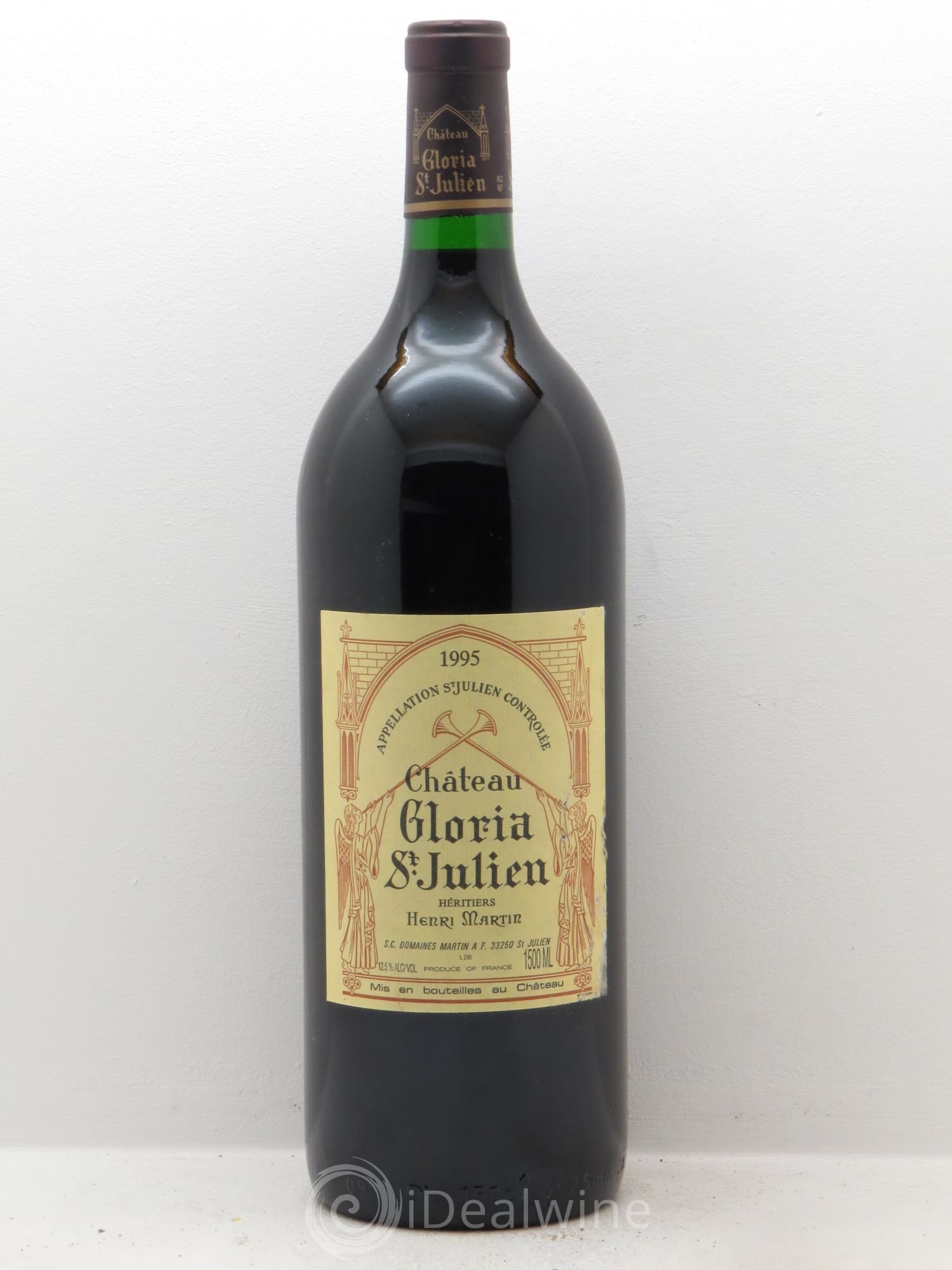 Château Gloria 1995 - Lot de 1 magnum - 0