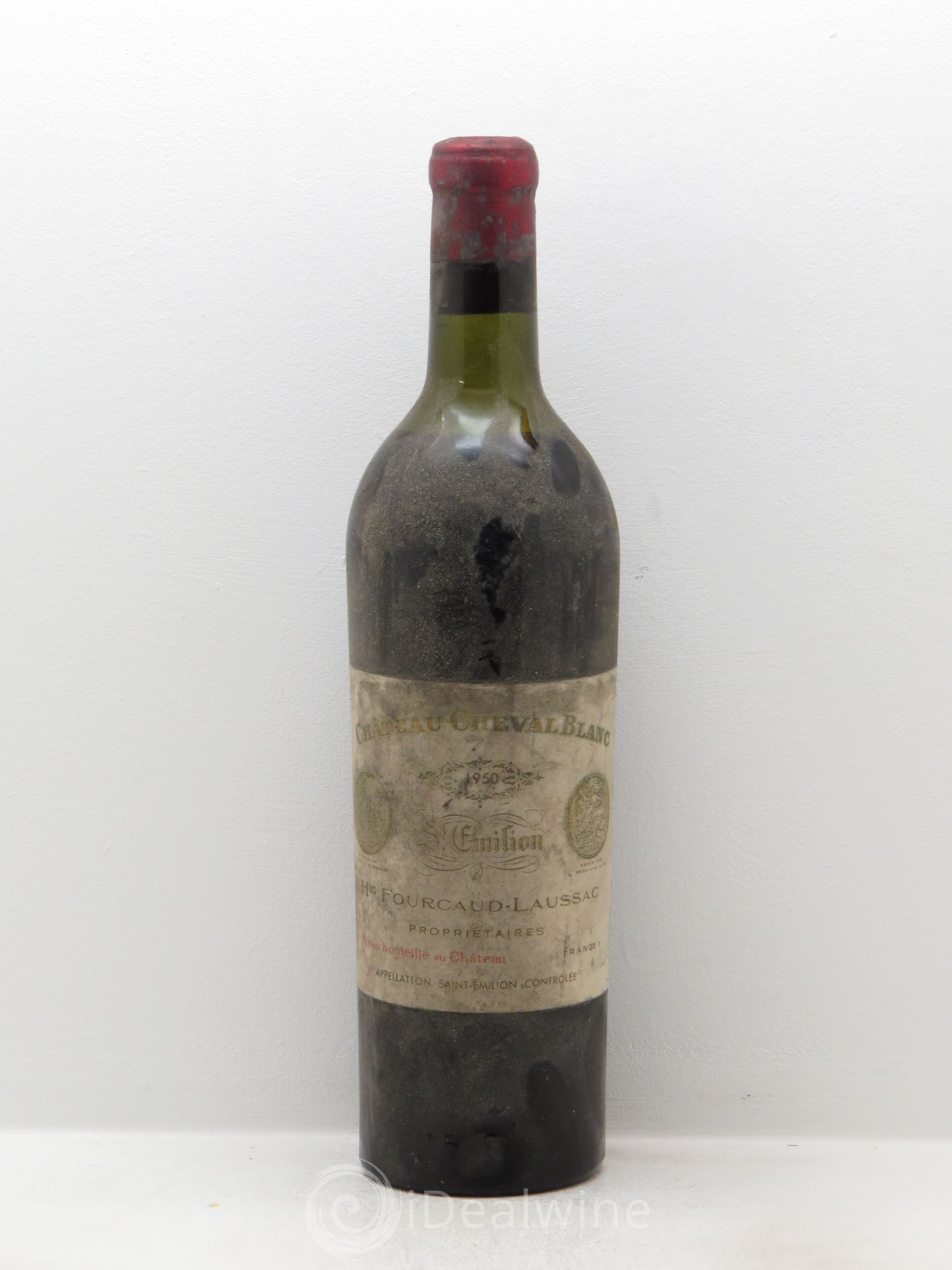 Château Cheval Blanc 1er Grand Cru Classé A 1950 - Lot de 1 bouteille - 0