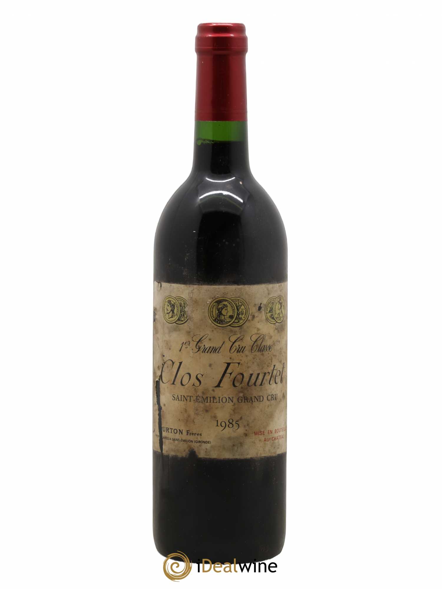 Clos Fourtet 1er Grand Cru Classé B 1985 - Lot de 1 bouteille - 0