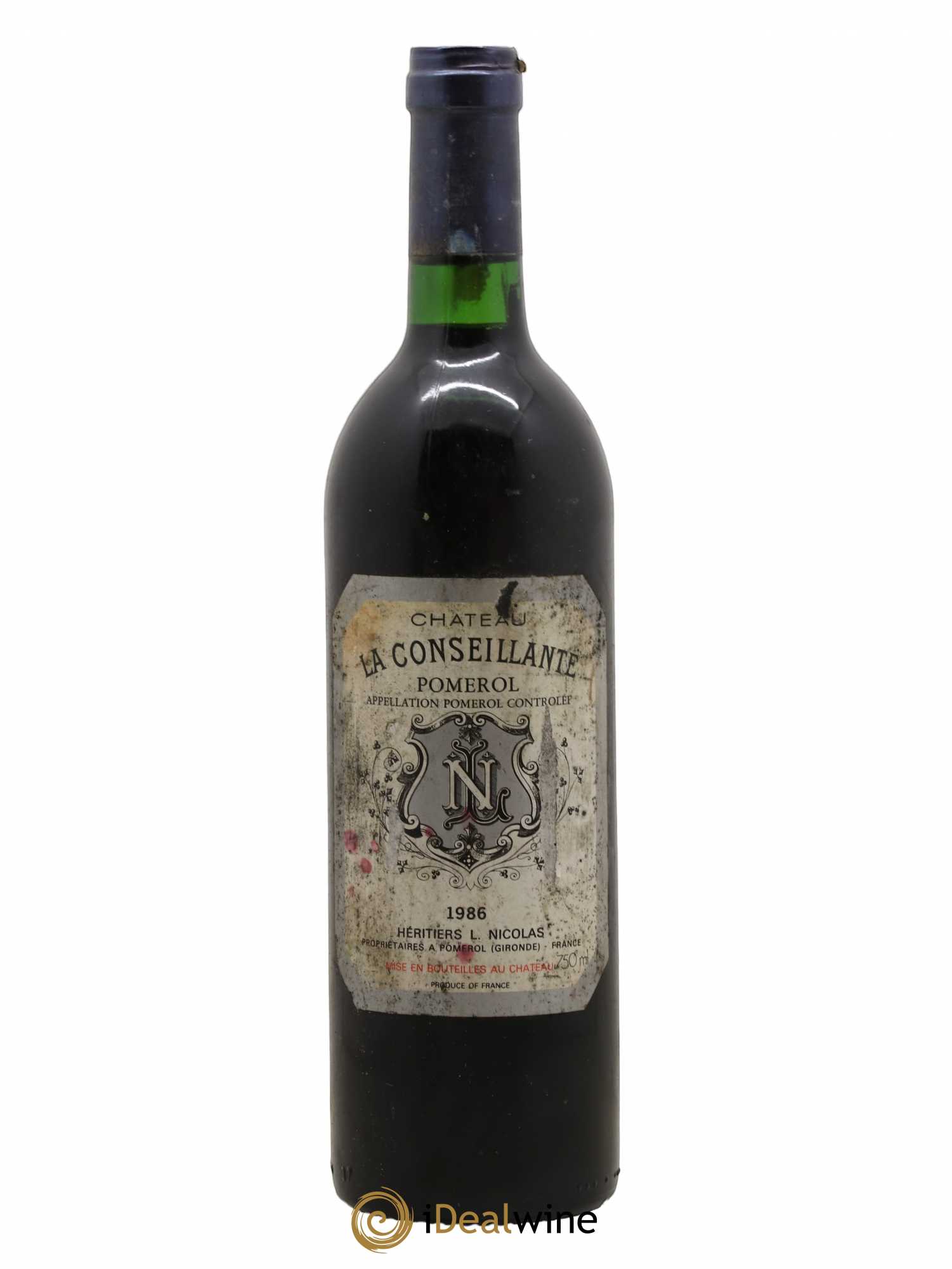 Château la Conseillante 1986 - Lot de 1 bouteille - 0