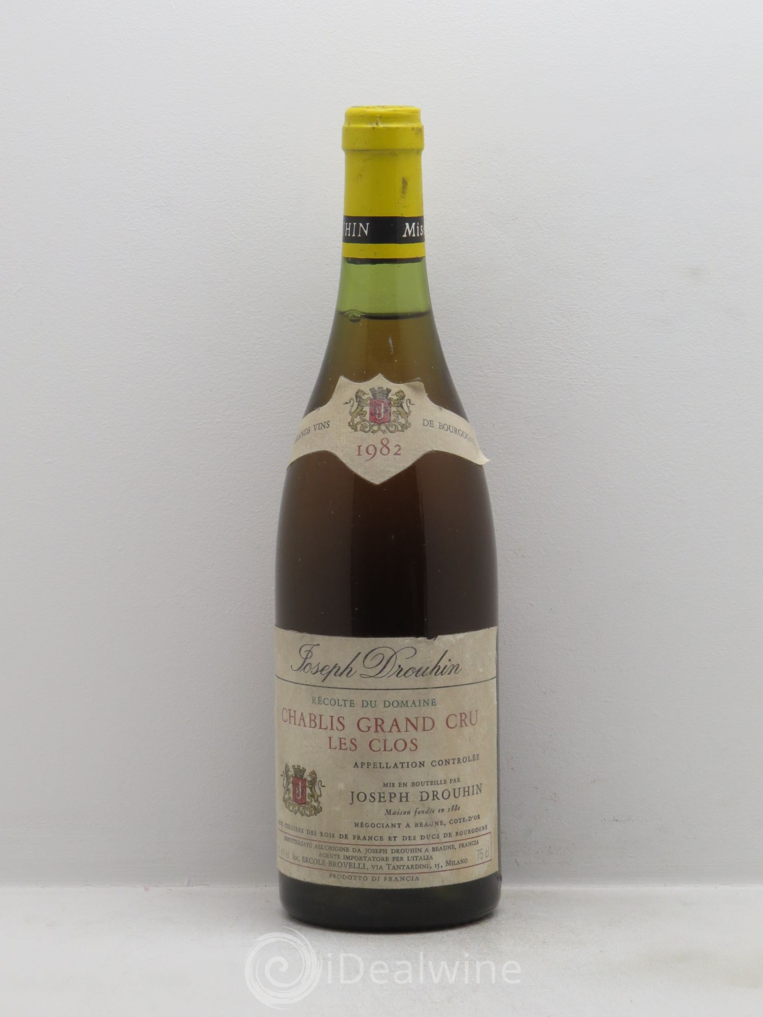 Chablis Grand Cru 1982 - Lot de 1 bouteille - 0