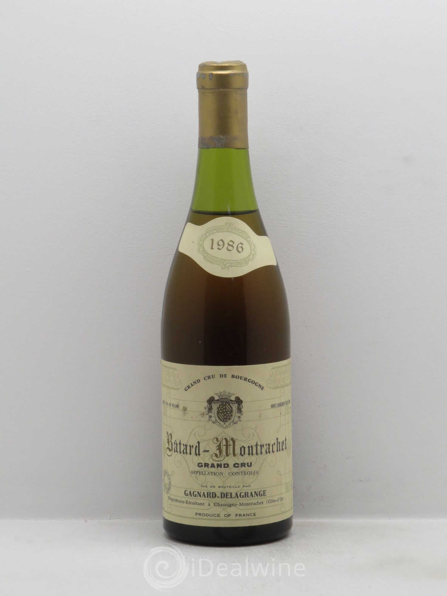 Bâtard-Montrachet Grand Cru Gagnard-Delagrange (Domaine) 1986 - Lot de 1 bouteille - 0
