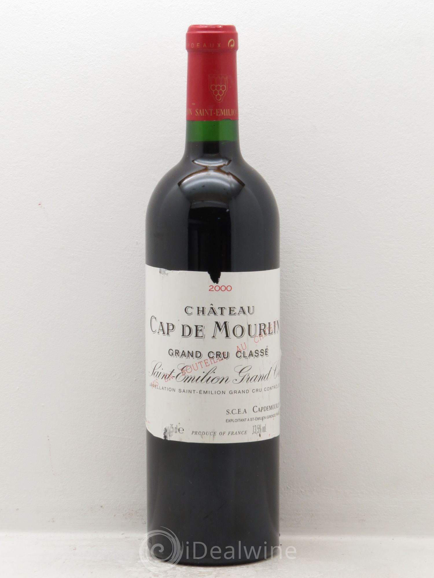 Château Cap de Mourlin Grand Cru Classé (sans prix de réserve) 2000 - Lot de 12 bouteilles - 0