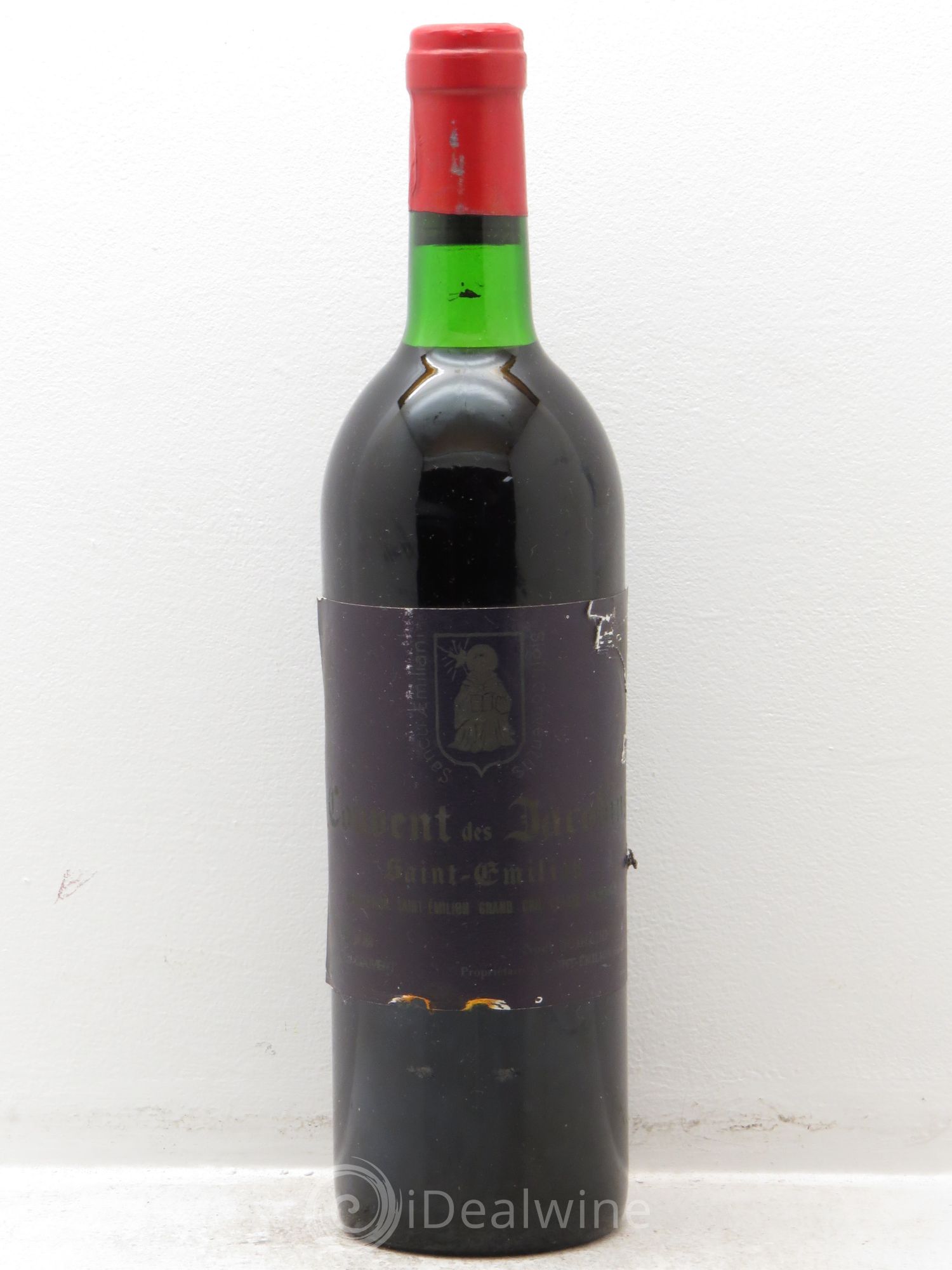 Château Couvent des Jacobins Grand Cru Classé 1973 - Lot de 6 bouteilles - 0
