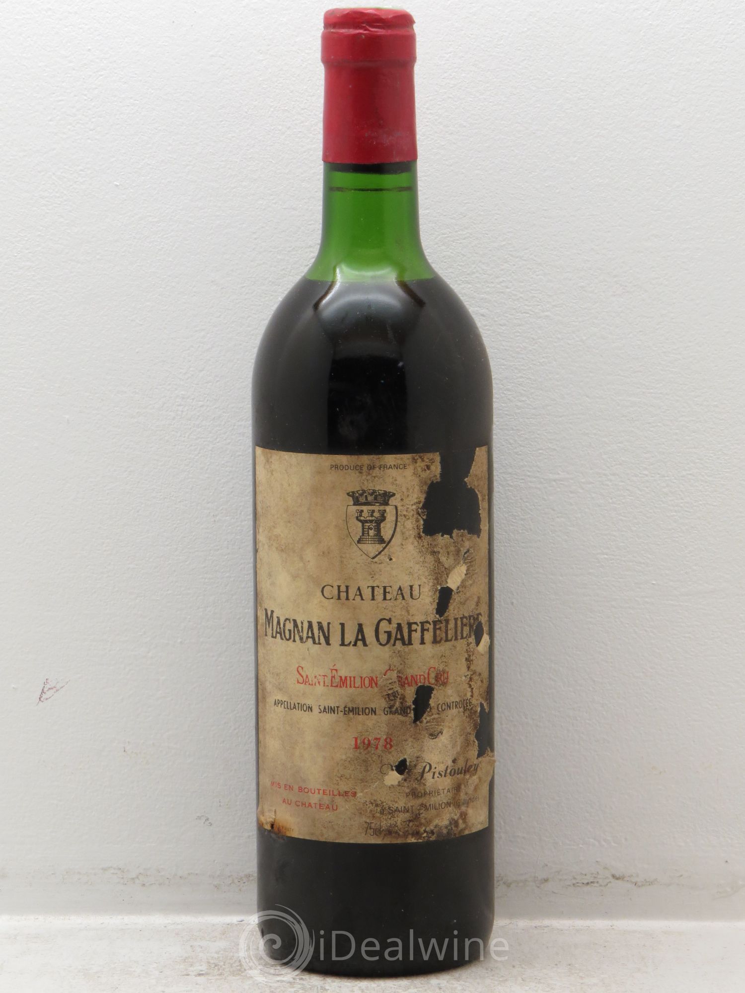 Château Magnan la Gaffelière (sans prix de réserve) 1978 - Lot de 6 bouteilles - 0