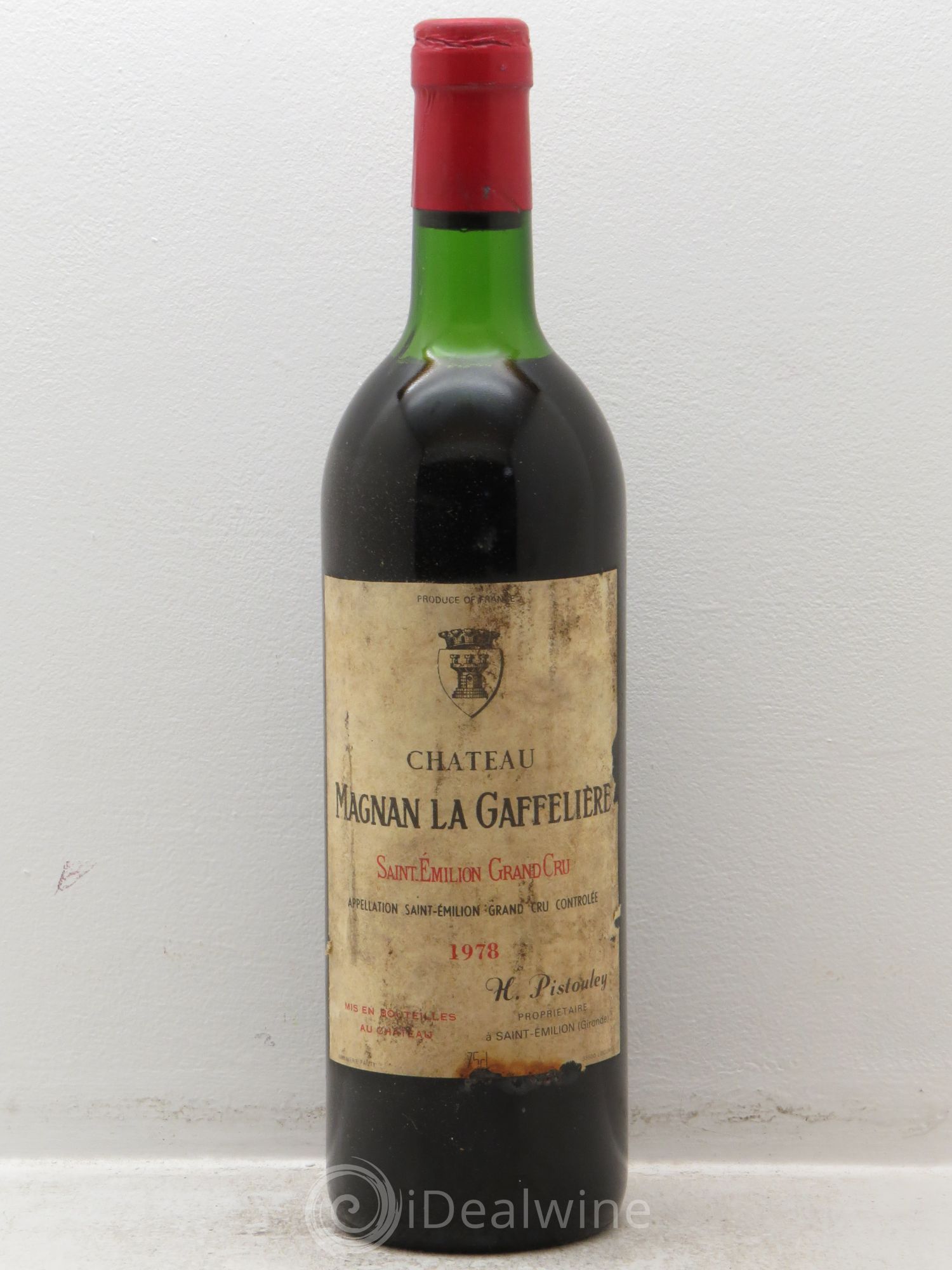 Château Magnan la Gaffelière 1978 - Lot de 1 bouteille - 0