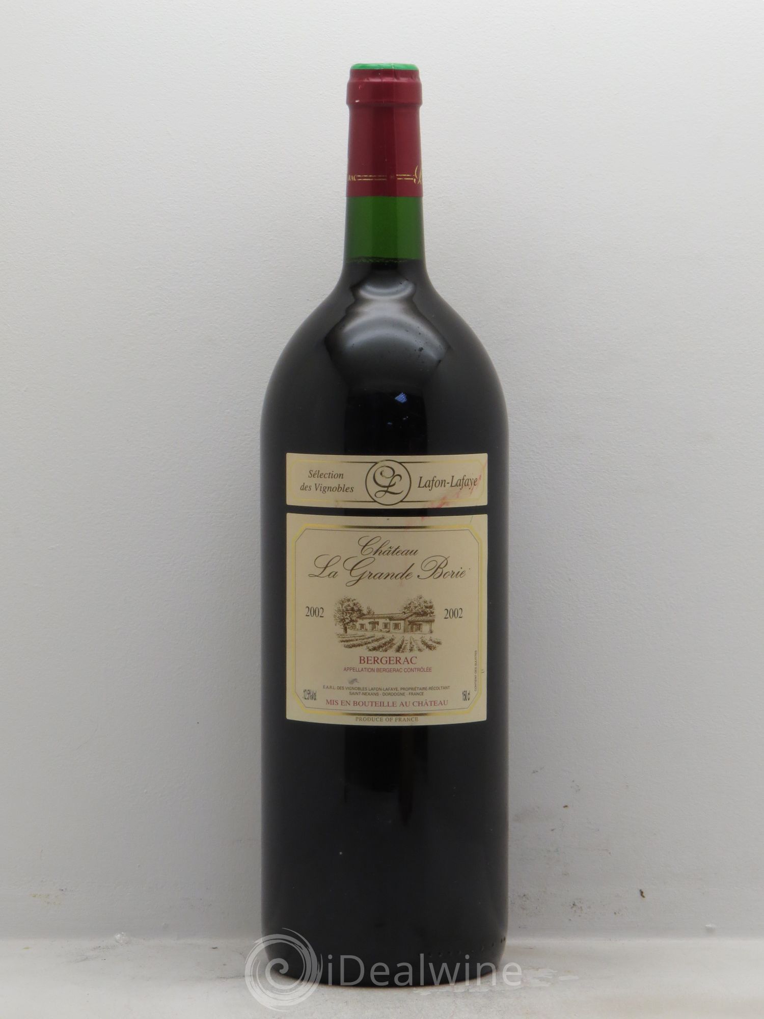 Bergerac Grande Borie 2002 - Posten von 1 Magnum - 0