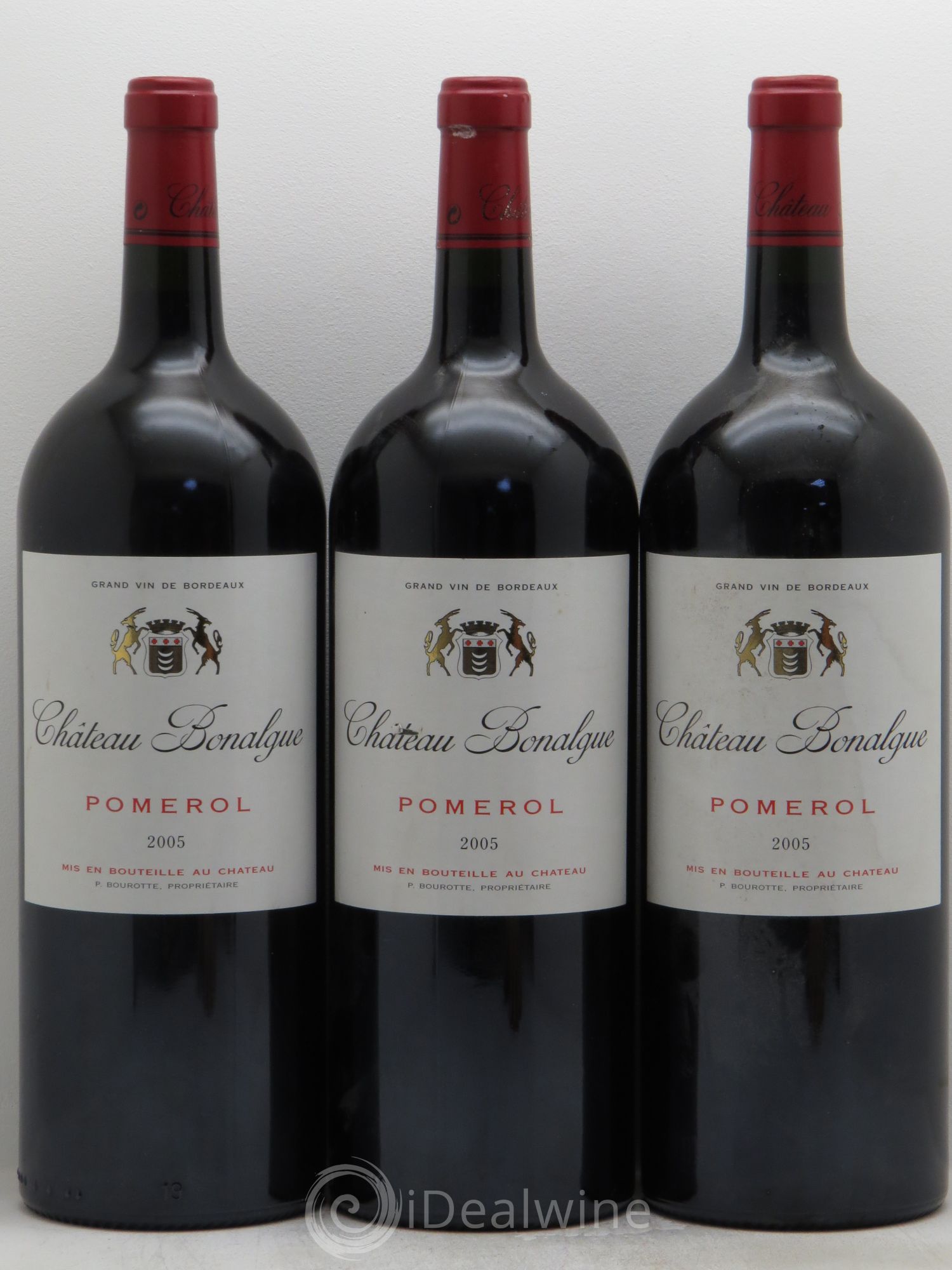 Château Bonalgue 2005 - Posten von 3 Magnum - 0