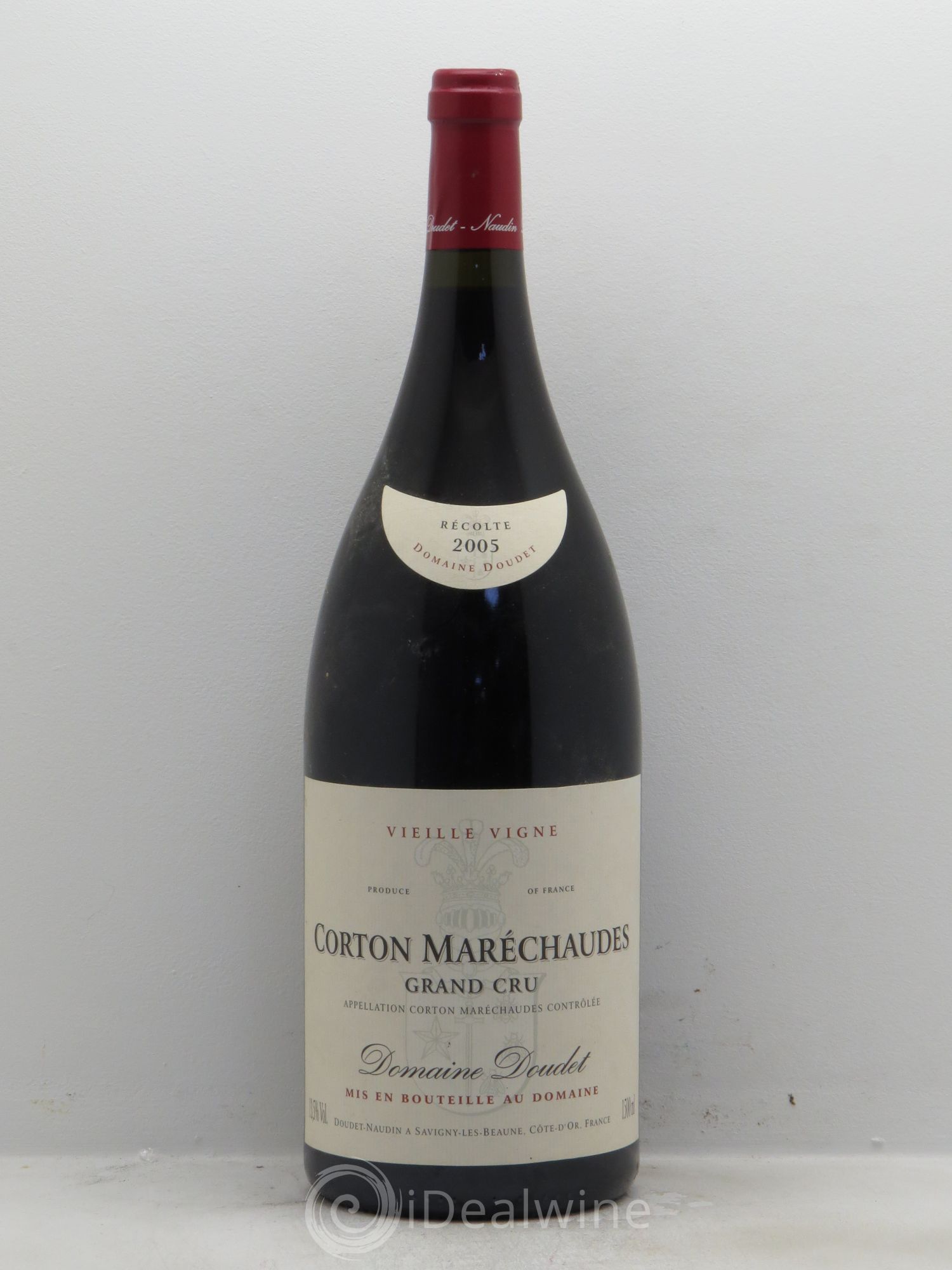 Corton Grand Cru Vieilles Vignes Doudet Naudin 2005 - Posten von 1 Magnum - 0