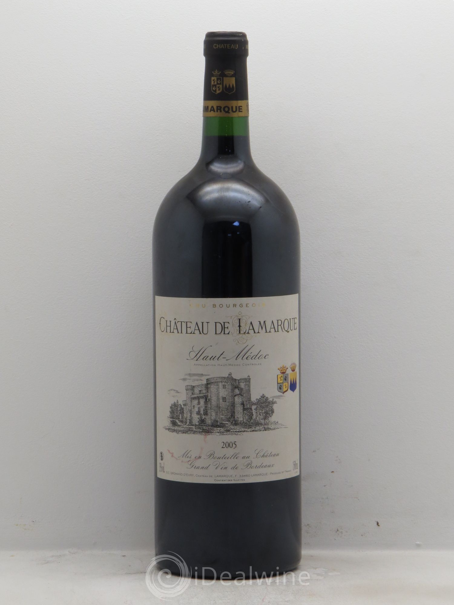 Château de Lamarque Cru Bourgeois 2005 - Lot de 1 magnum - 0