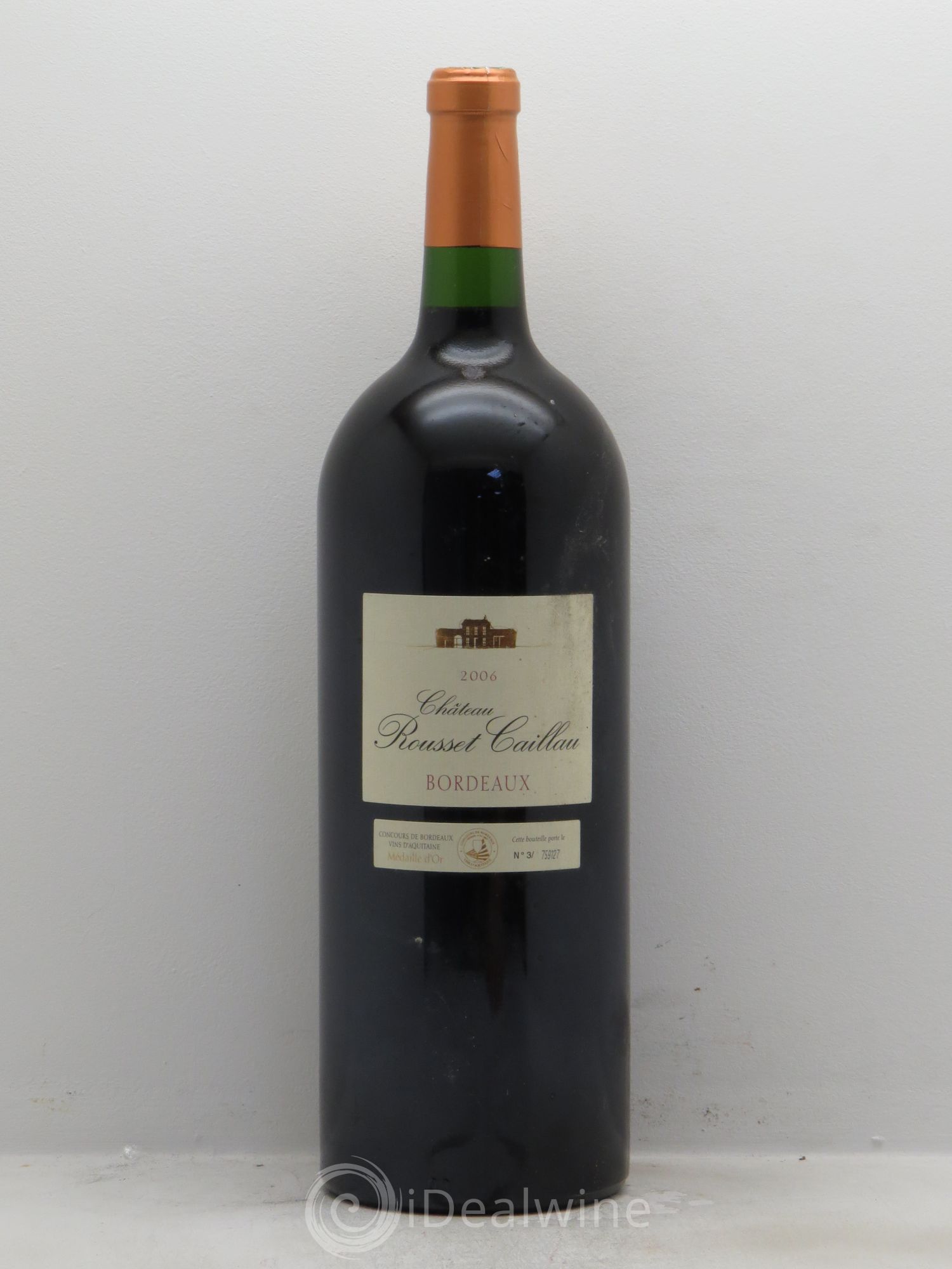Bordeaux Rousset Caillou 2006 - Posten von 1 Magnum - 0