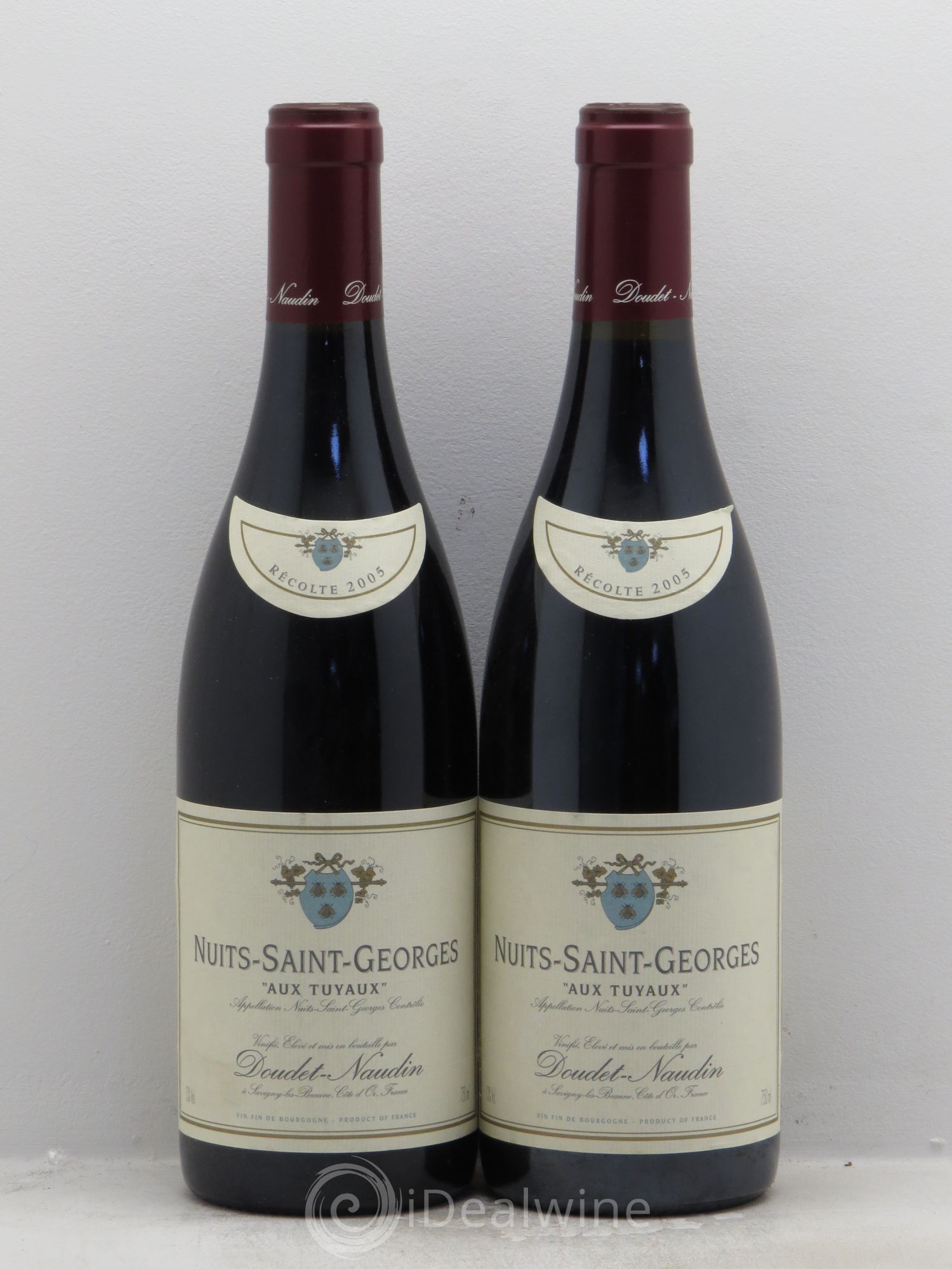 Nuits-Saint-Georges Aux Tuyaux Doudet Naudin 2005 - Posten von 2 Flaschen - 0