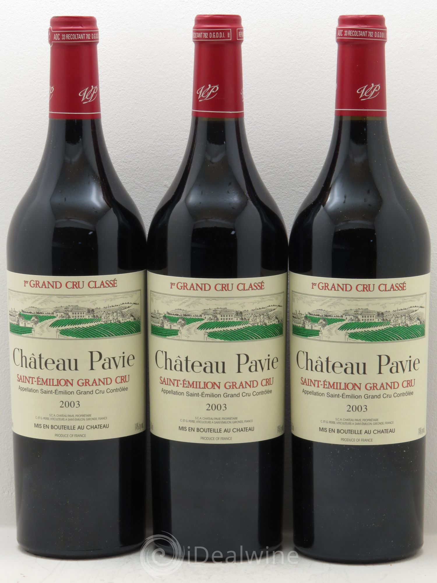 Château Pavie 1er Grand Cru Classé A 2003 - Lot de 12 bouteilles - 4