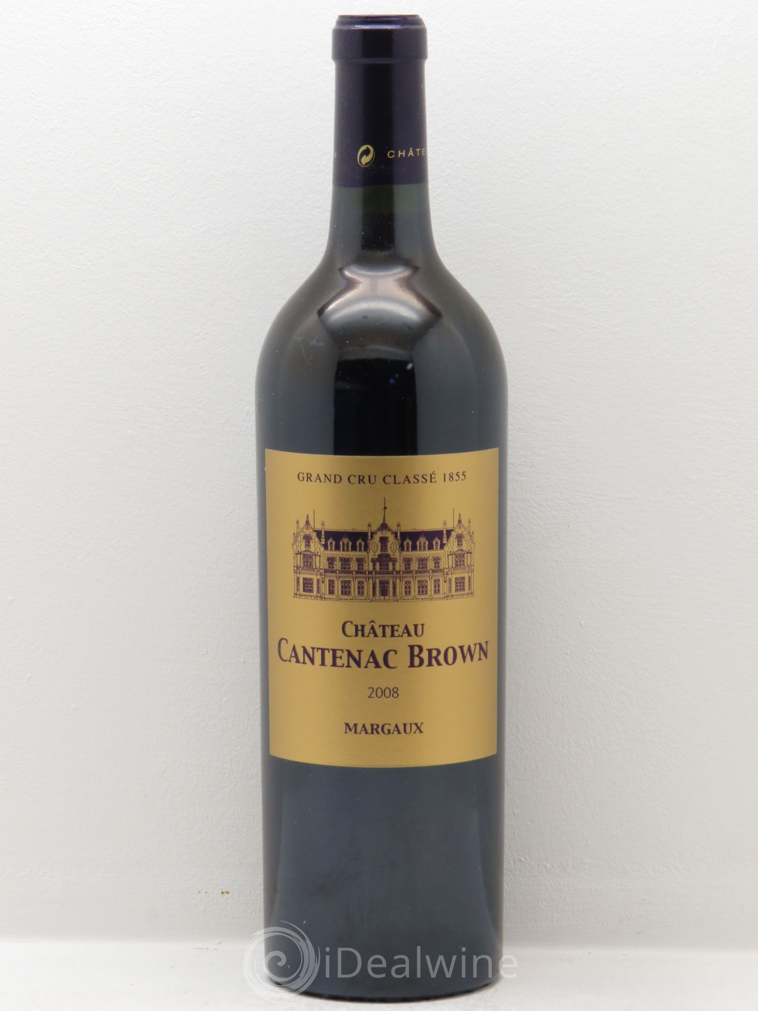 Château Cantenac Brown 3ème Grand Cru Classé 2008 - Lotto di 12 bottiglie - 0
