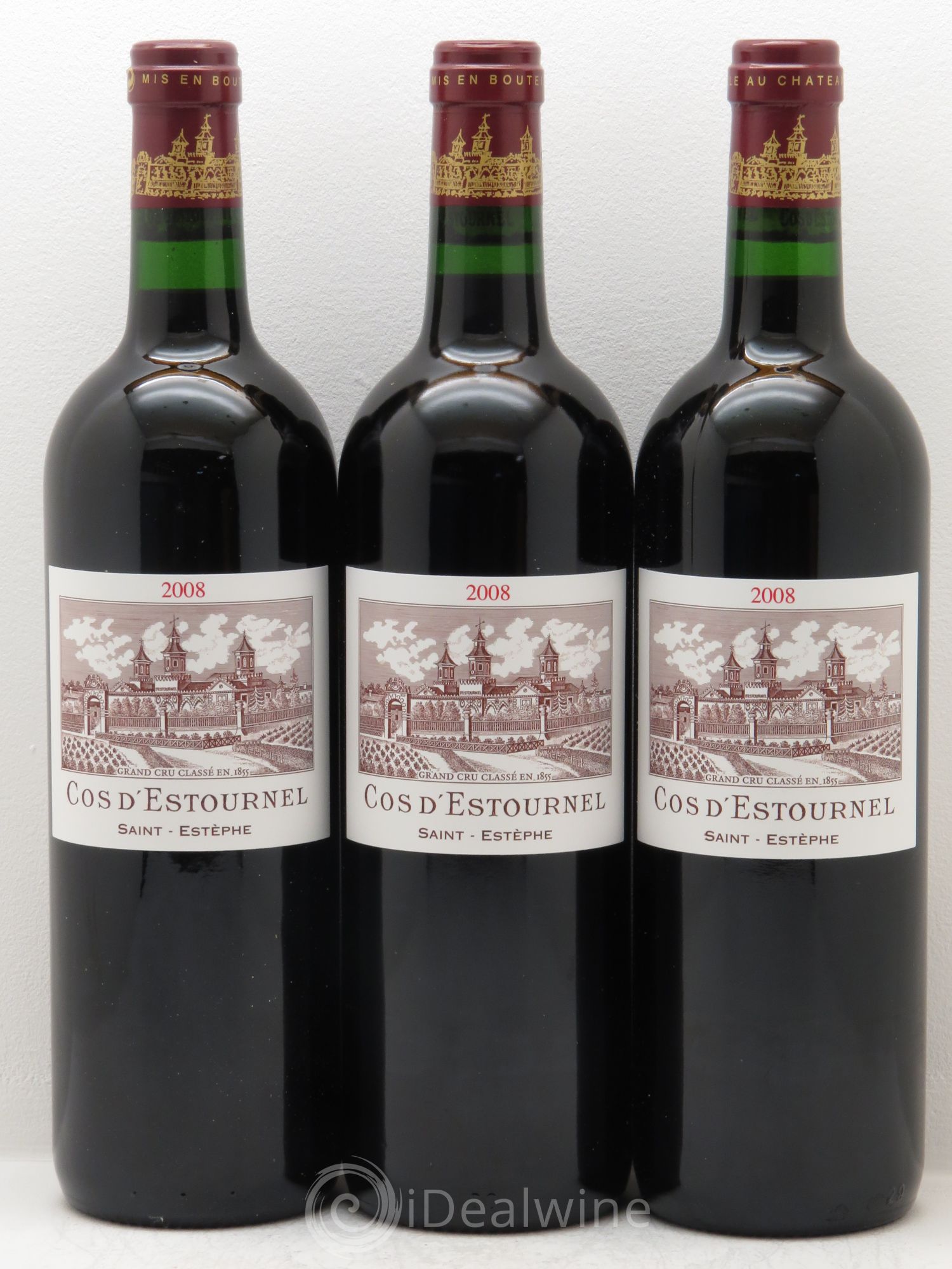 Cos d'Estournel 2ème Grand Cru Classé 2008 - Lot de 12 bouteilles - 2