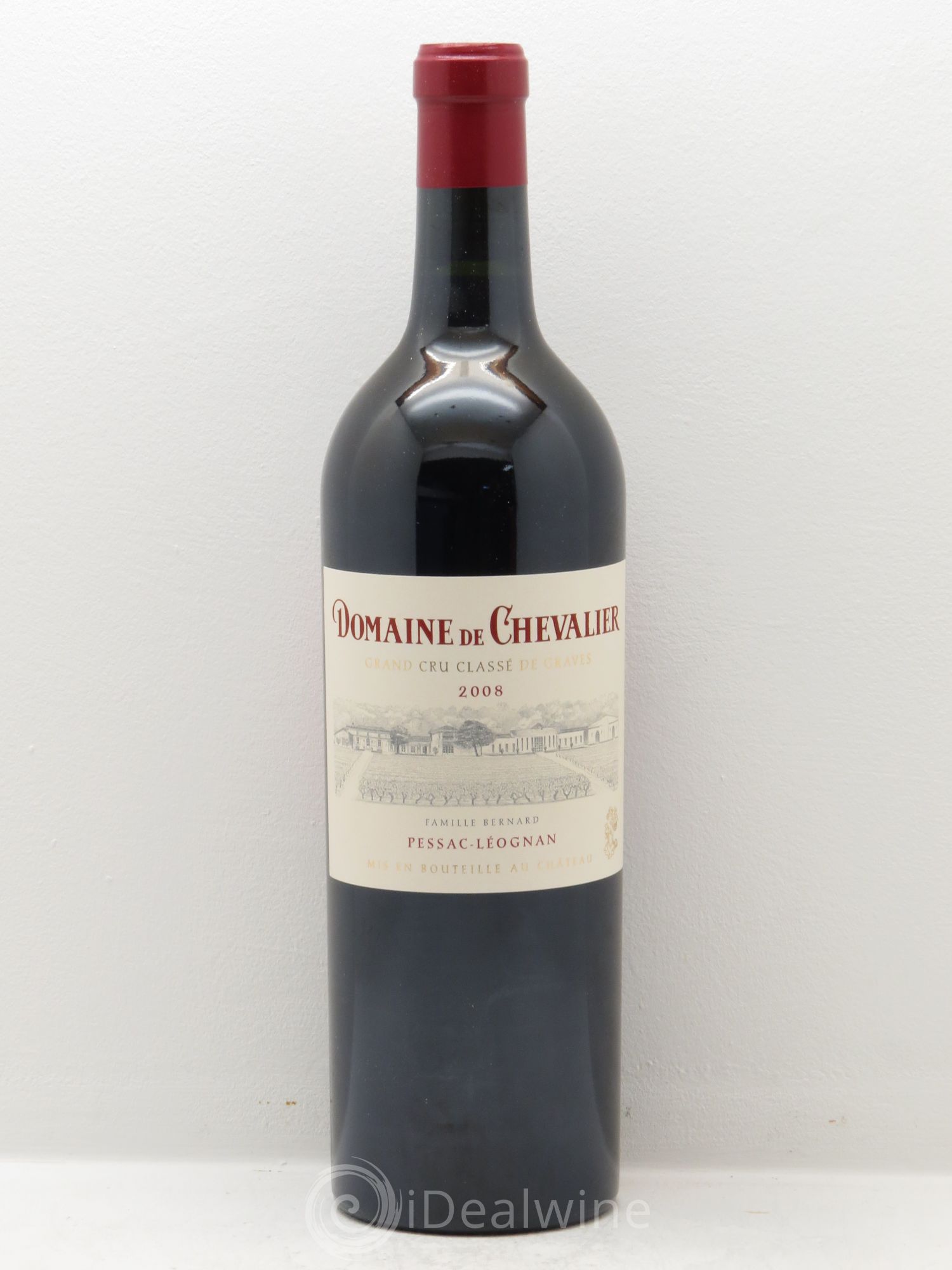 Domaine de Chevalier Cru Classé de Graves 2008 - Lot de 12 bouteilles - 0