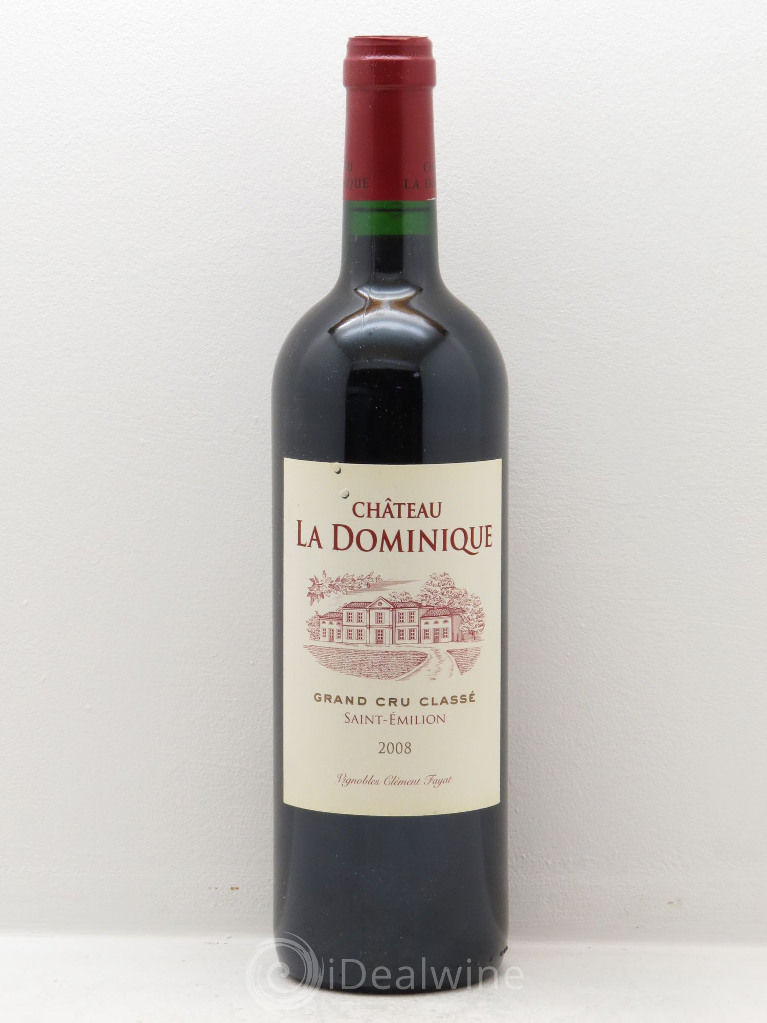 Château la Dominique Grand Cru Classé 2008 - Lot de 12 bouteilles - 0