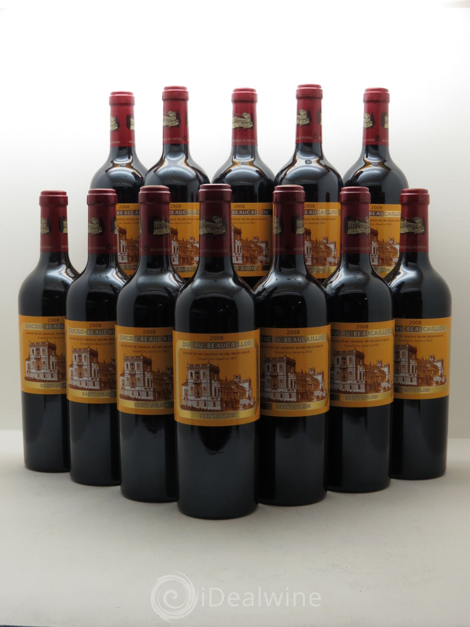 Château Ducru Beaucaillou 2ème Grand Cru Classé 2008 - Lot de 12 bouteilles - 0