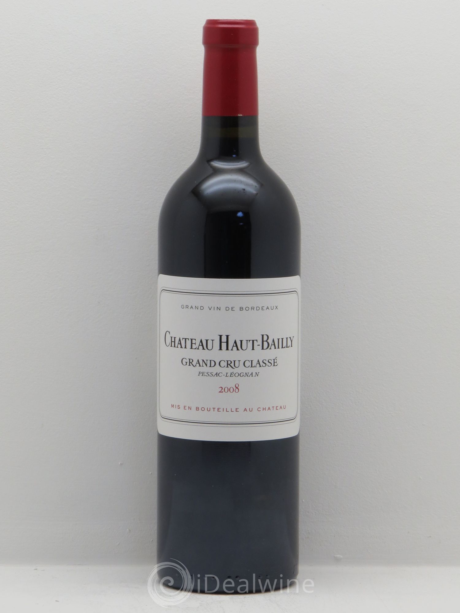 Château Haut-Bailly Cru Classé de Graves 2008 - Lot de 12 bouteilles - 0