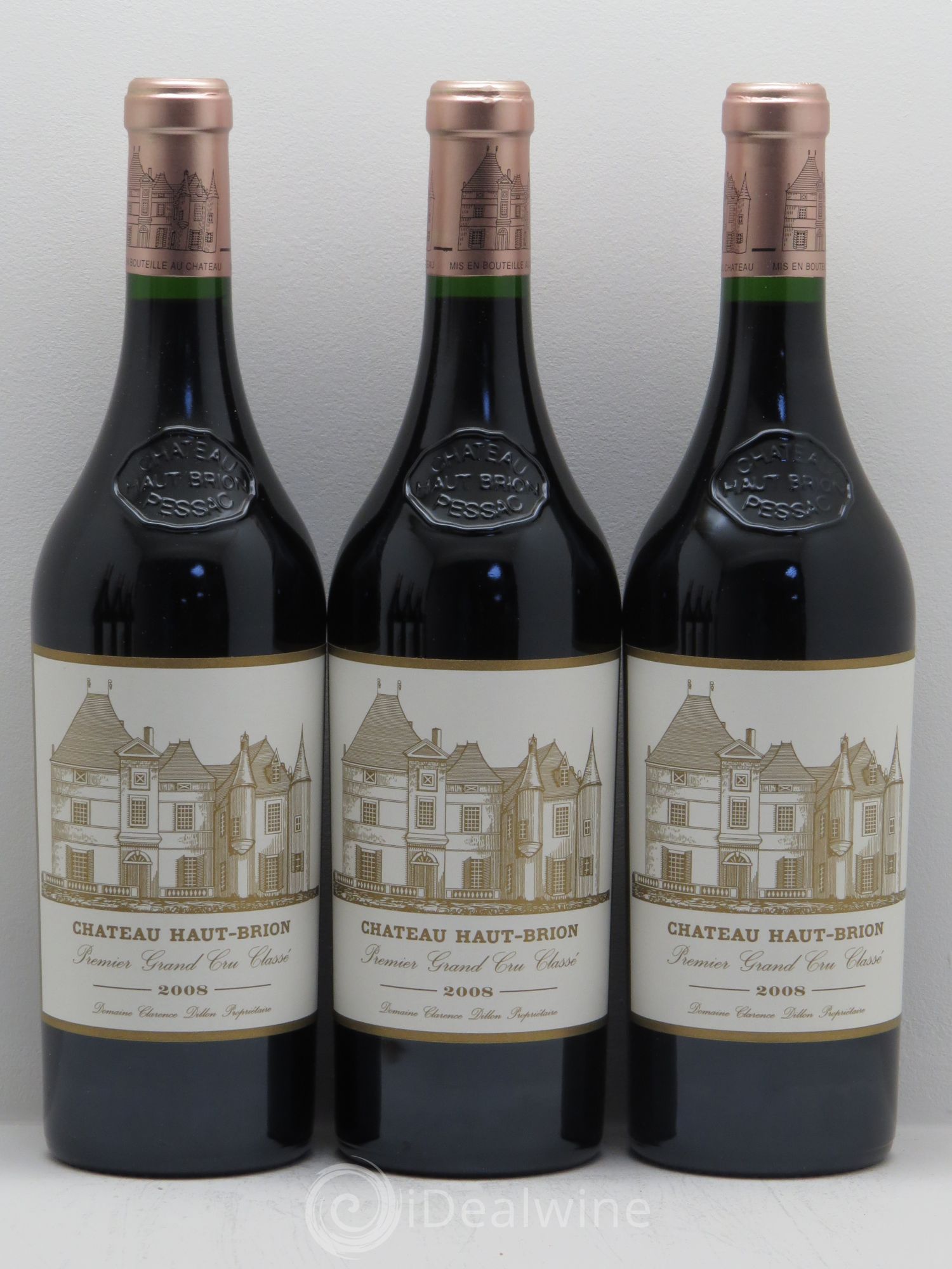 Château Haut Brion 1er Grand Cru Classé 2008 - Lot de 6 bouteilles - 1