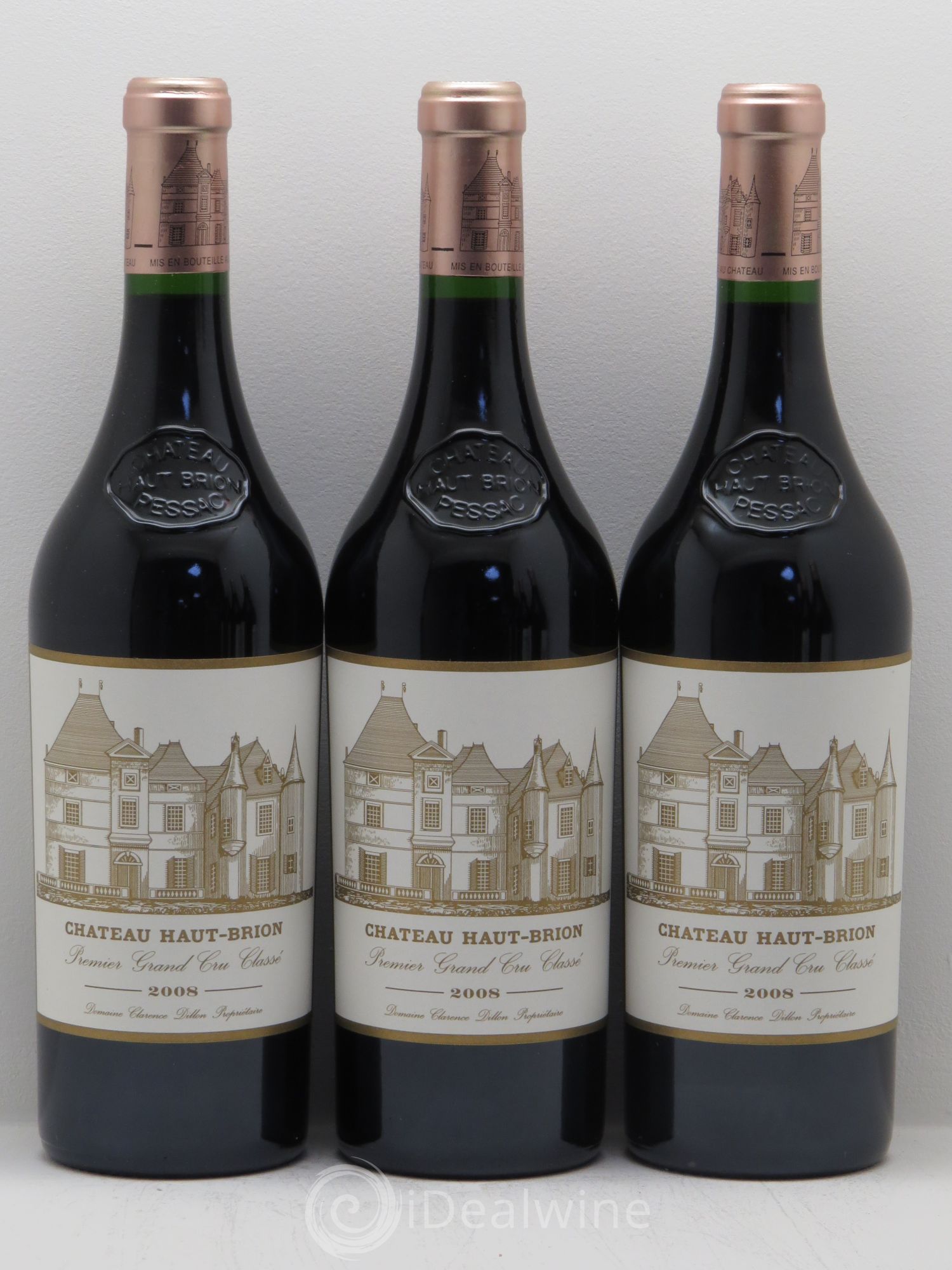 Château Haut Brion 1er Grand Cru Classé 2008 - Lot de 6 bouteilles - 2