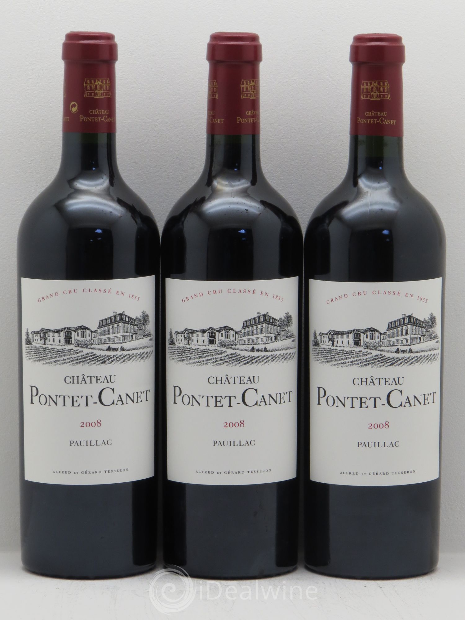 Château Pontet Canet 5ème Grand Cru Classé 2008 - Lot de 12 bouteilles - 4