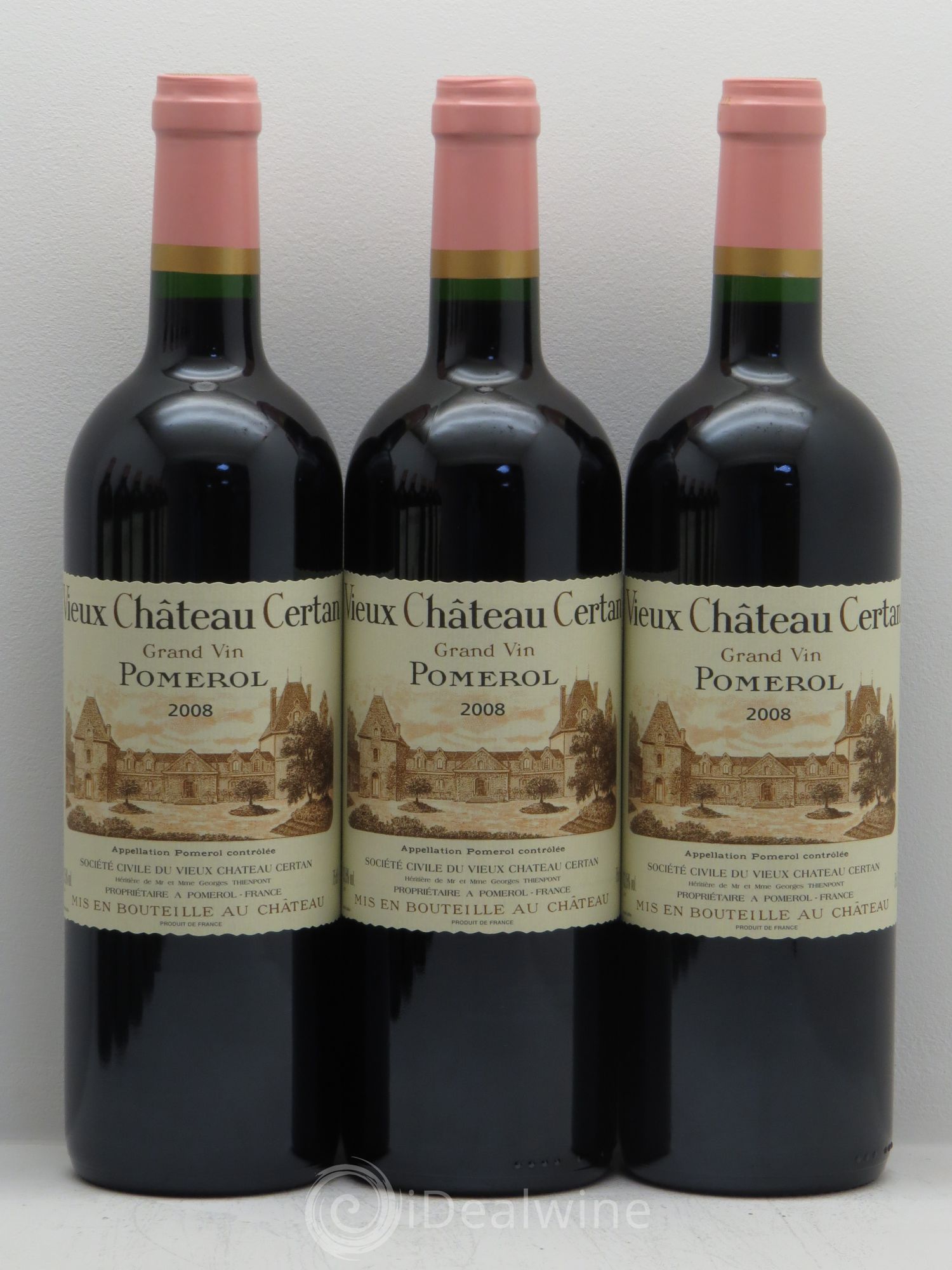 Vieux Château Certan 2008 - Lot de 12 bouteilles - 1