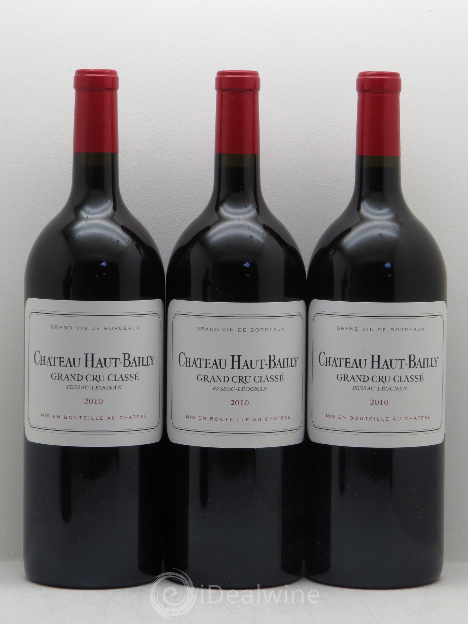 Château Haut-Bailly Cru Classé de Graves 2010 - Lot de 6 magnums - 2