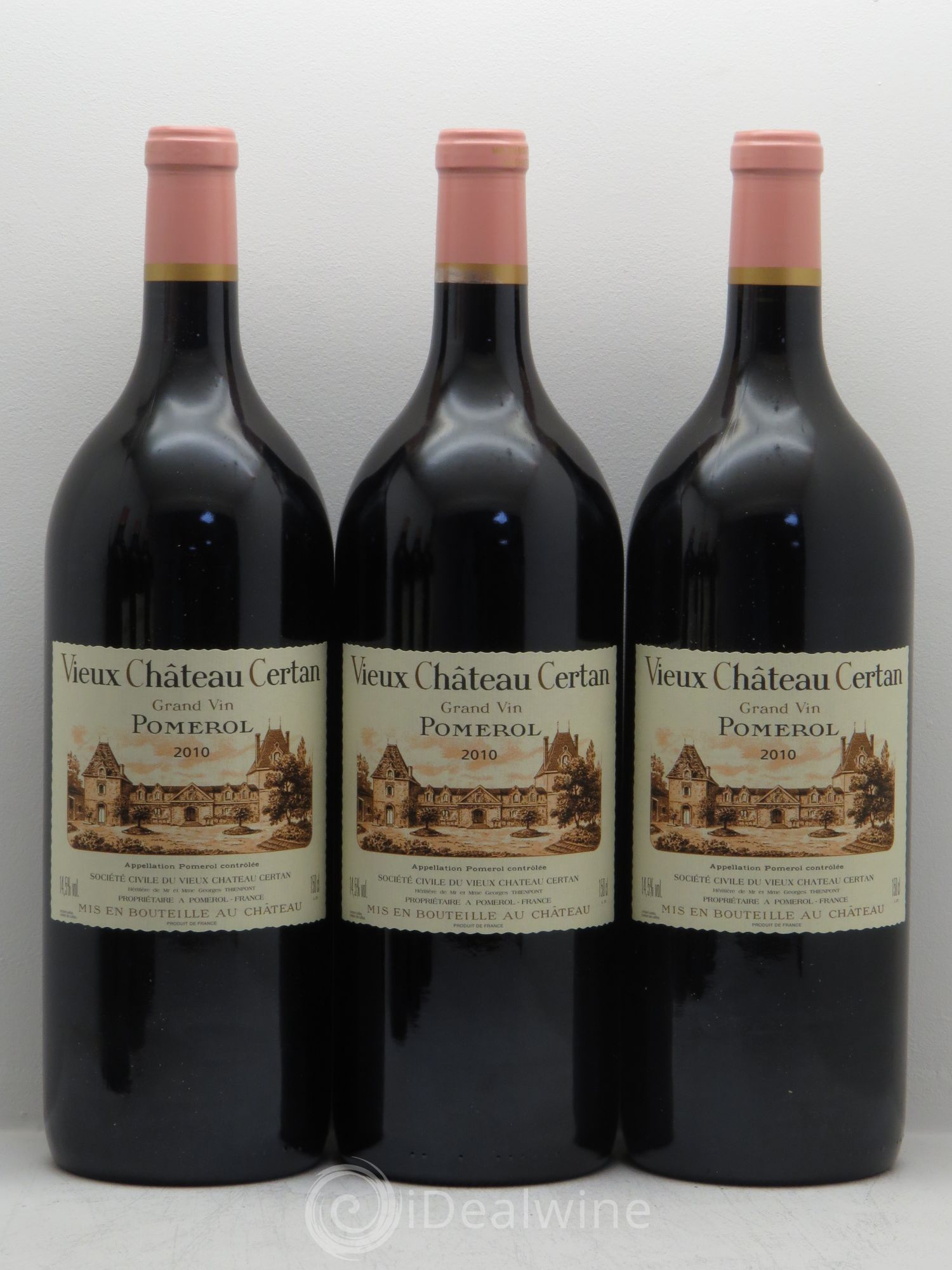 Vieux Château Certan 2010 - Lot de 6 magnums - 1
