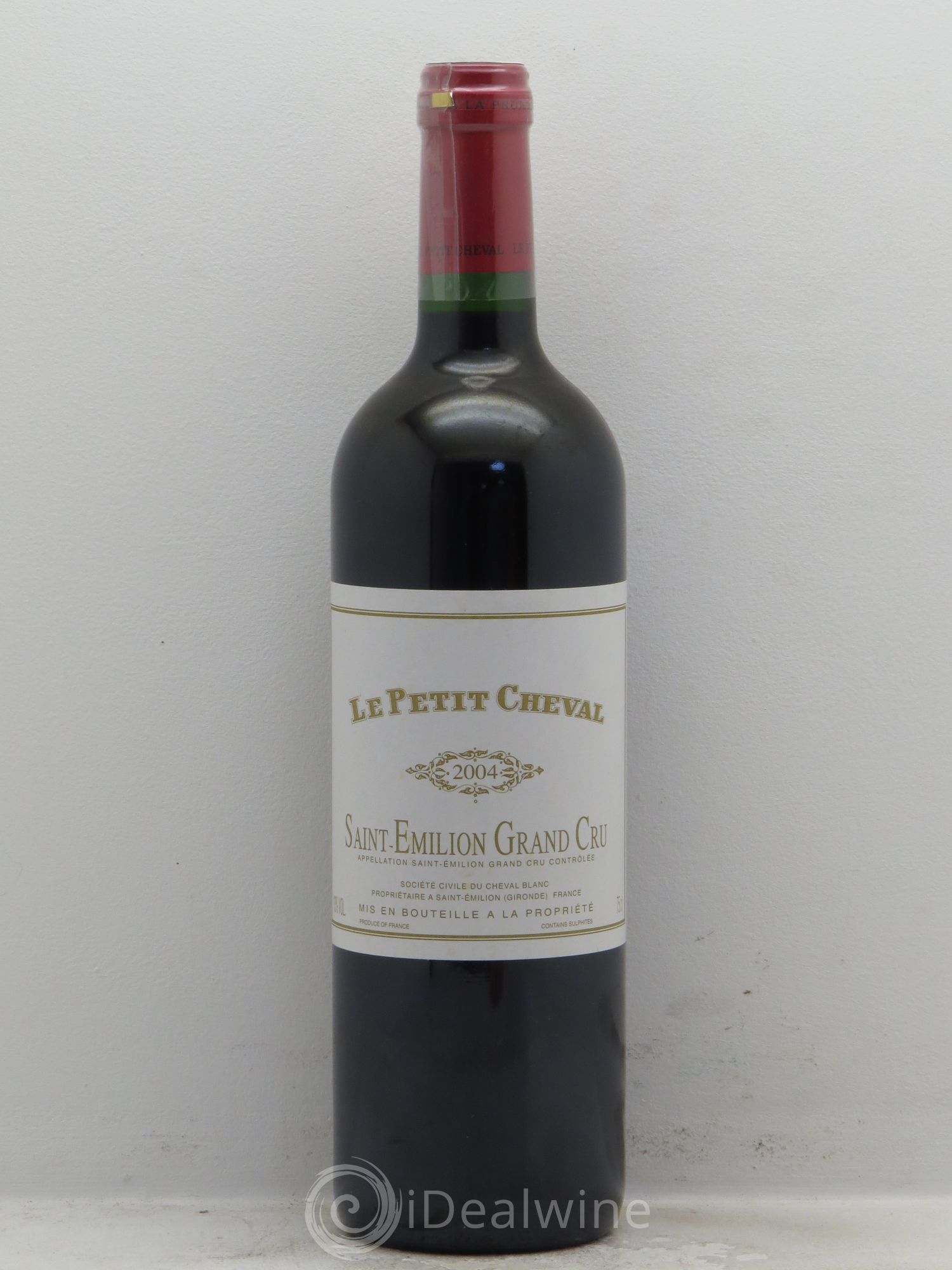 Le Petit Cheval Second Vin 2004 - Lot de 1 bouteille - 0