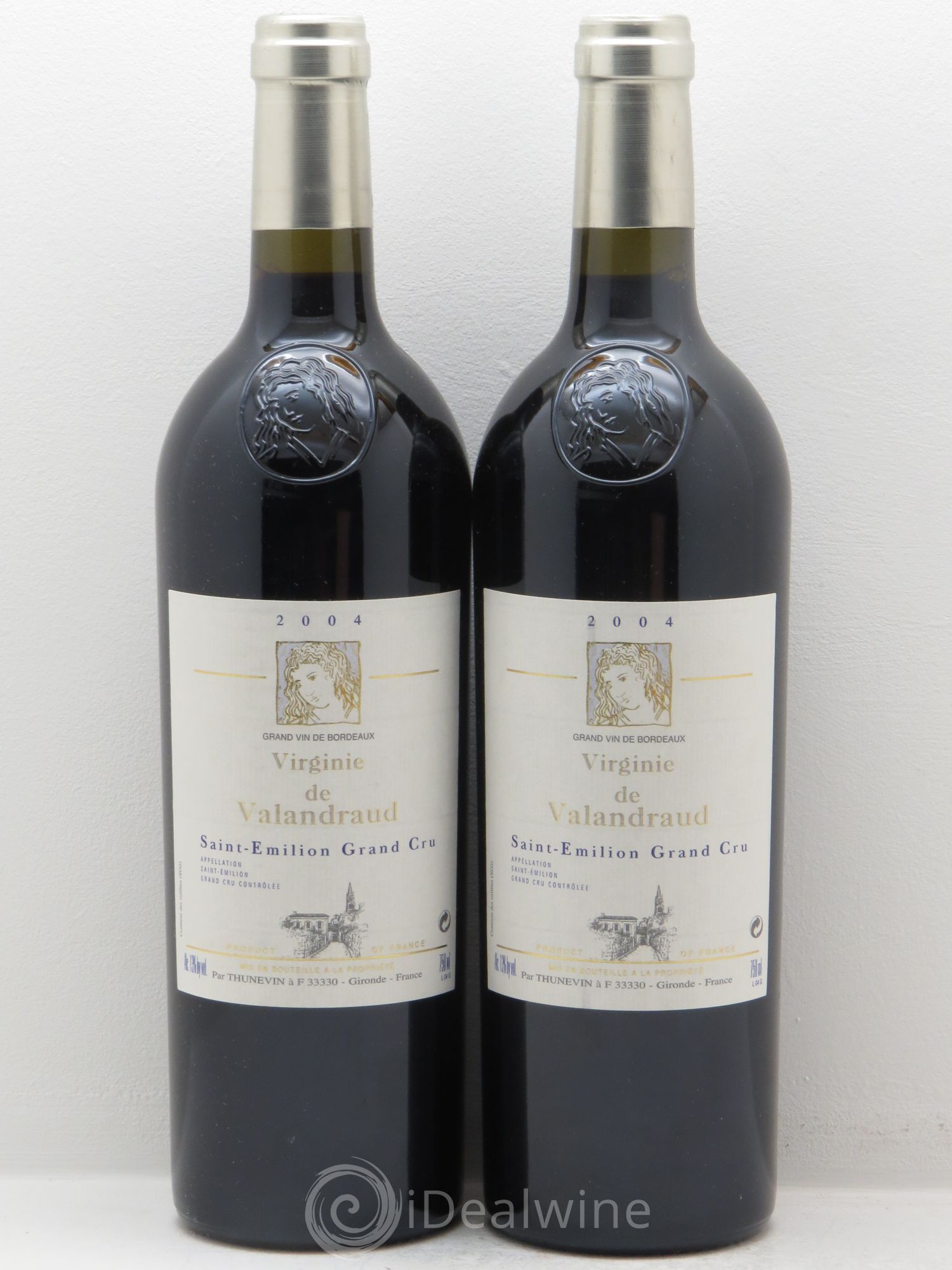 Virginie de Valandraud 2004 - Lot de 2 bouteilles - 0
